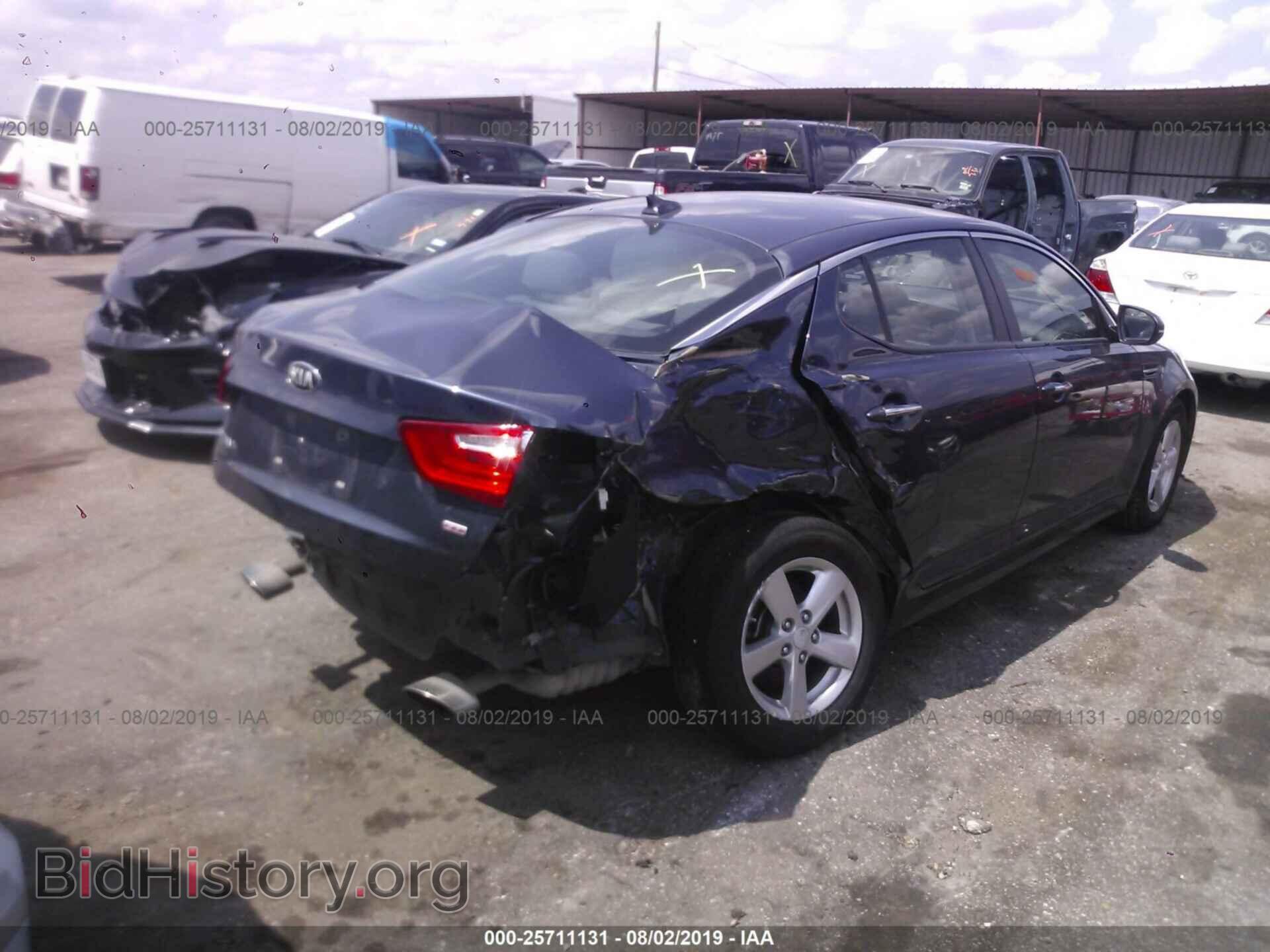 2015 KIA OPTIMA - VIN: 5XXGM4A71FG482300 - Фото 4