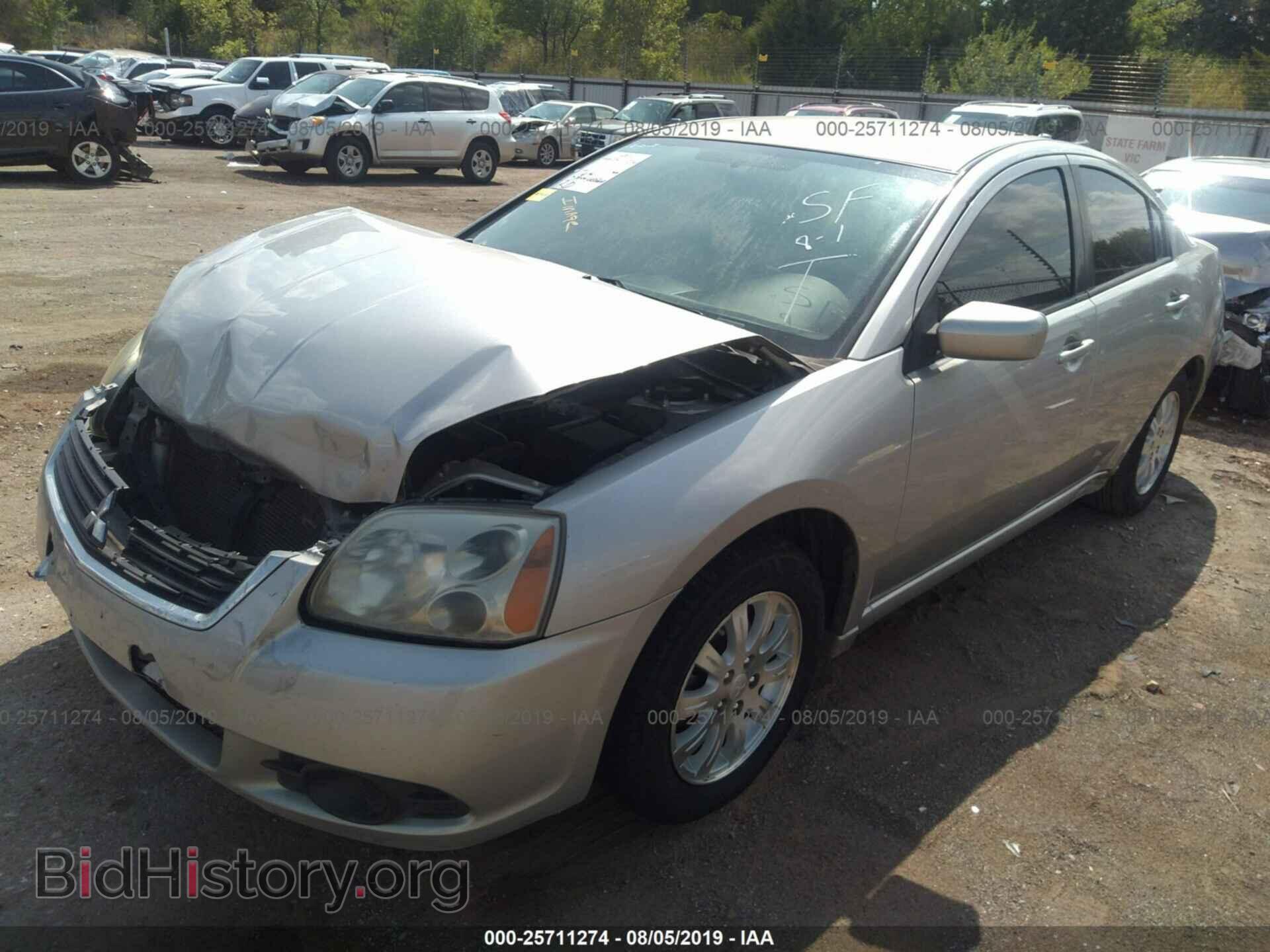 2009 MITSUBISHI GALANT - VIN: 4A3AB36F59E039451 - Фото 2