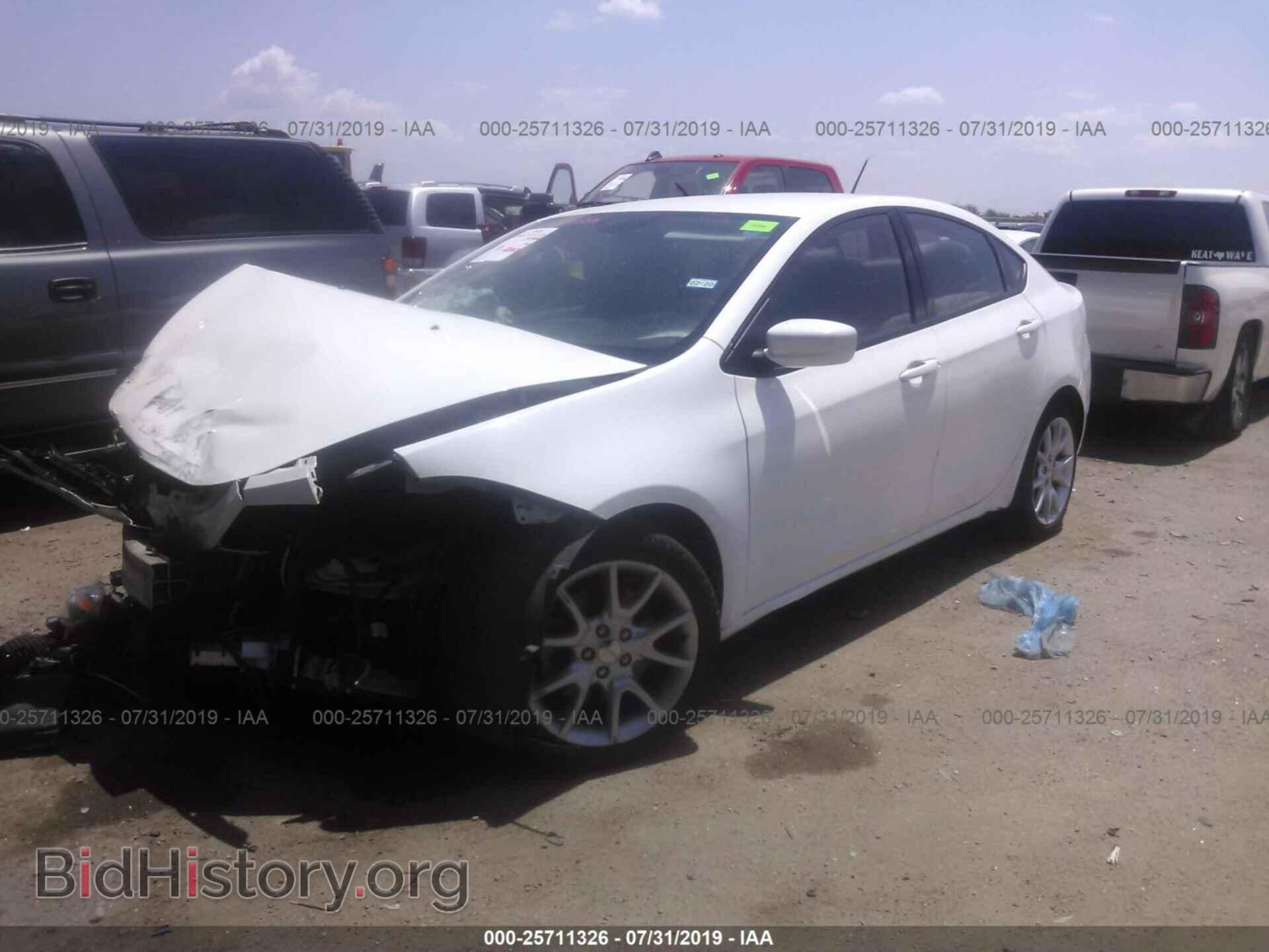 2013 DODGE DART - VIN: 1C3CDFBA8DD327971 - Фото 2