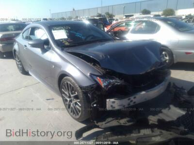 2016 Lexus RC 200t, gray — VIN JTHHA5BC9G5000613, IAAI