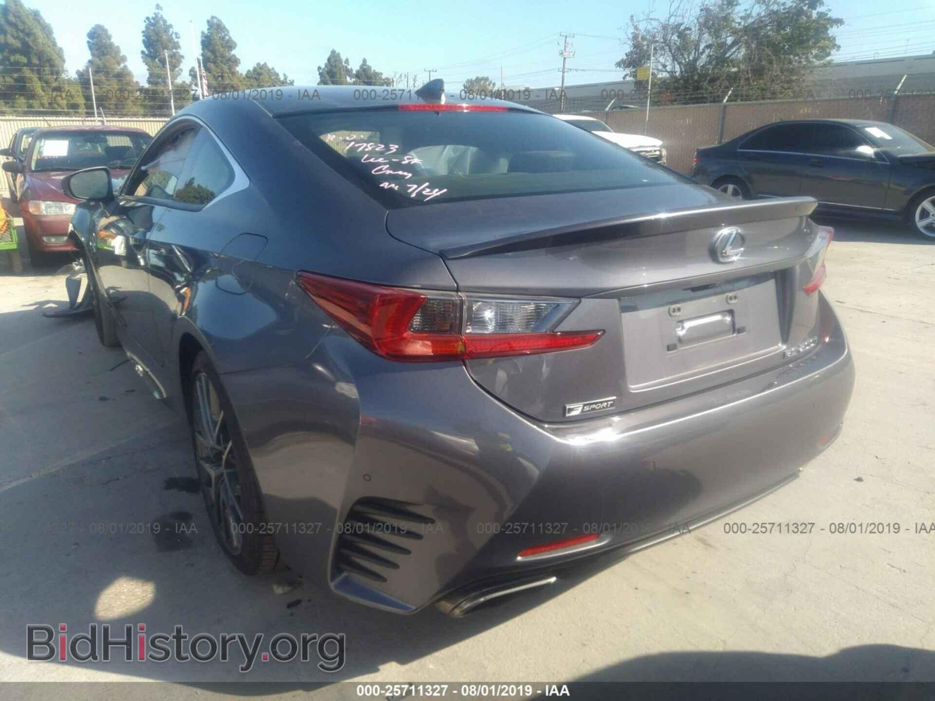 2016 LEXUS RC - VIN: JTHHA5BC9G5000613 - Photo 3
