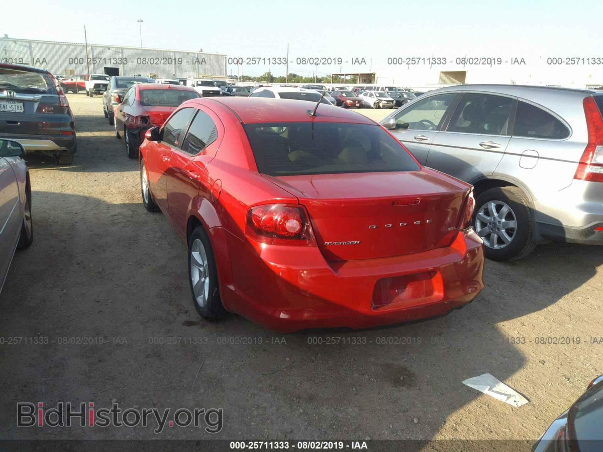 2013 DODGE AVENGER - VIN: 1C3CDZCB9DN520018 - Фото 3