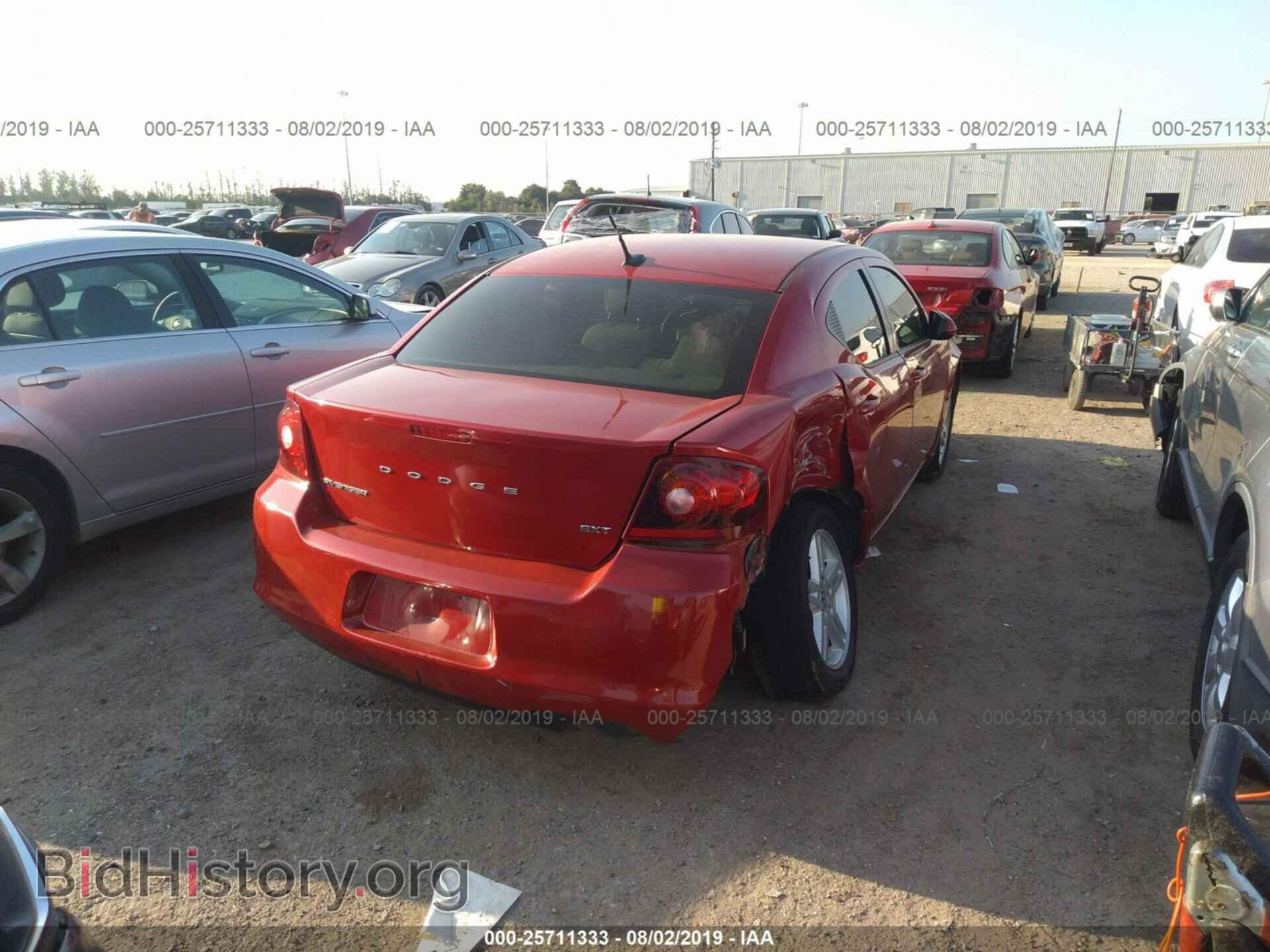 2013 DODGE AVENGER - VIN: 1C3CDZCB9DN520018 - Фото 4