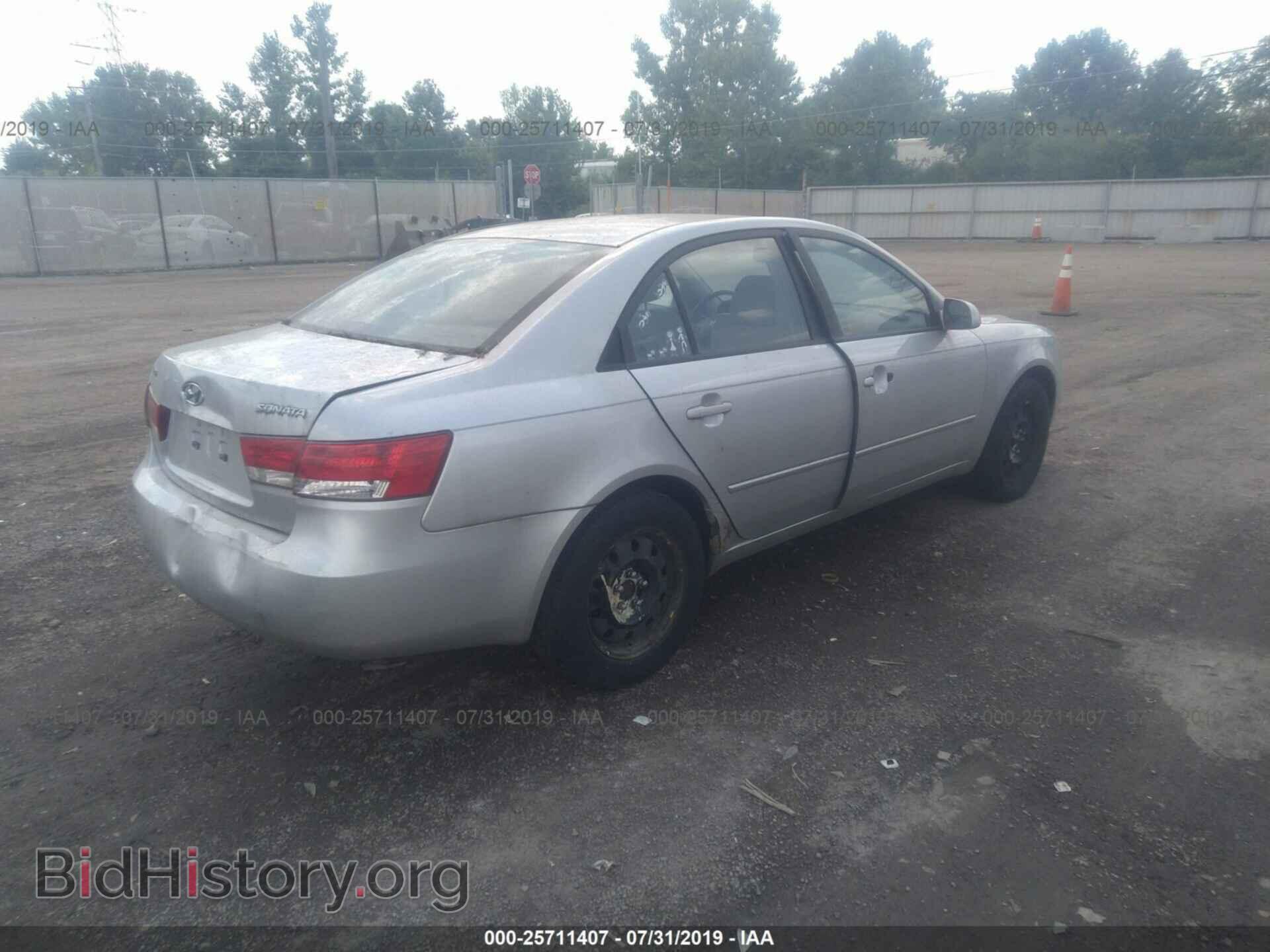 2006 HYUNDAI SONATA - VIN: KMHET46C96A082489 - Фото 4