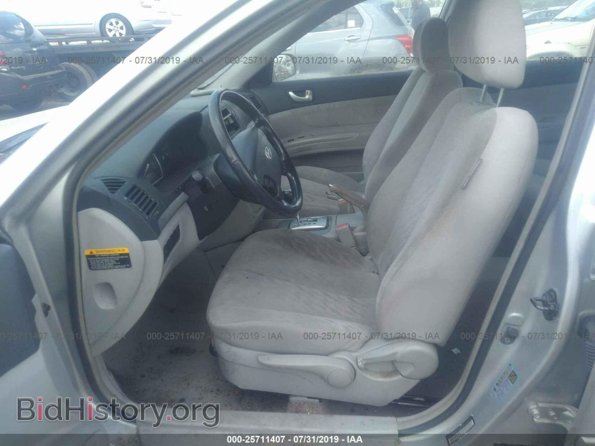 2006 HYUNDAI SONATA - VIN: KMHET46C96A082489 - Фото 5