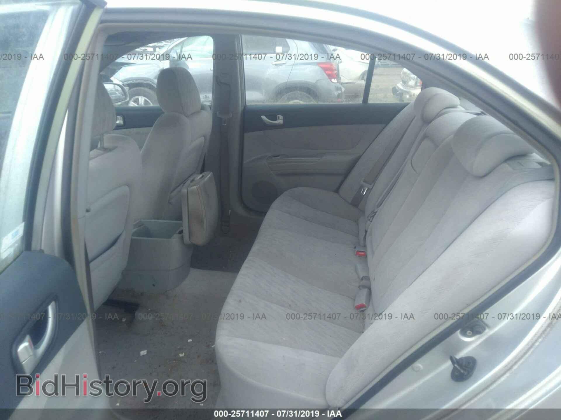 2006 HYUNDAI SONATA - VIN: KMHET46C96A082489 - Фото 8