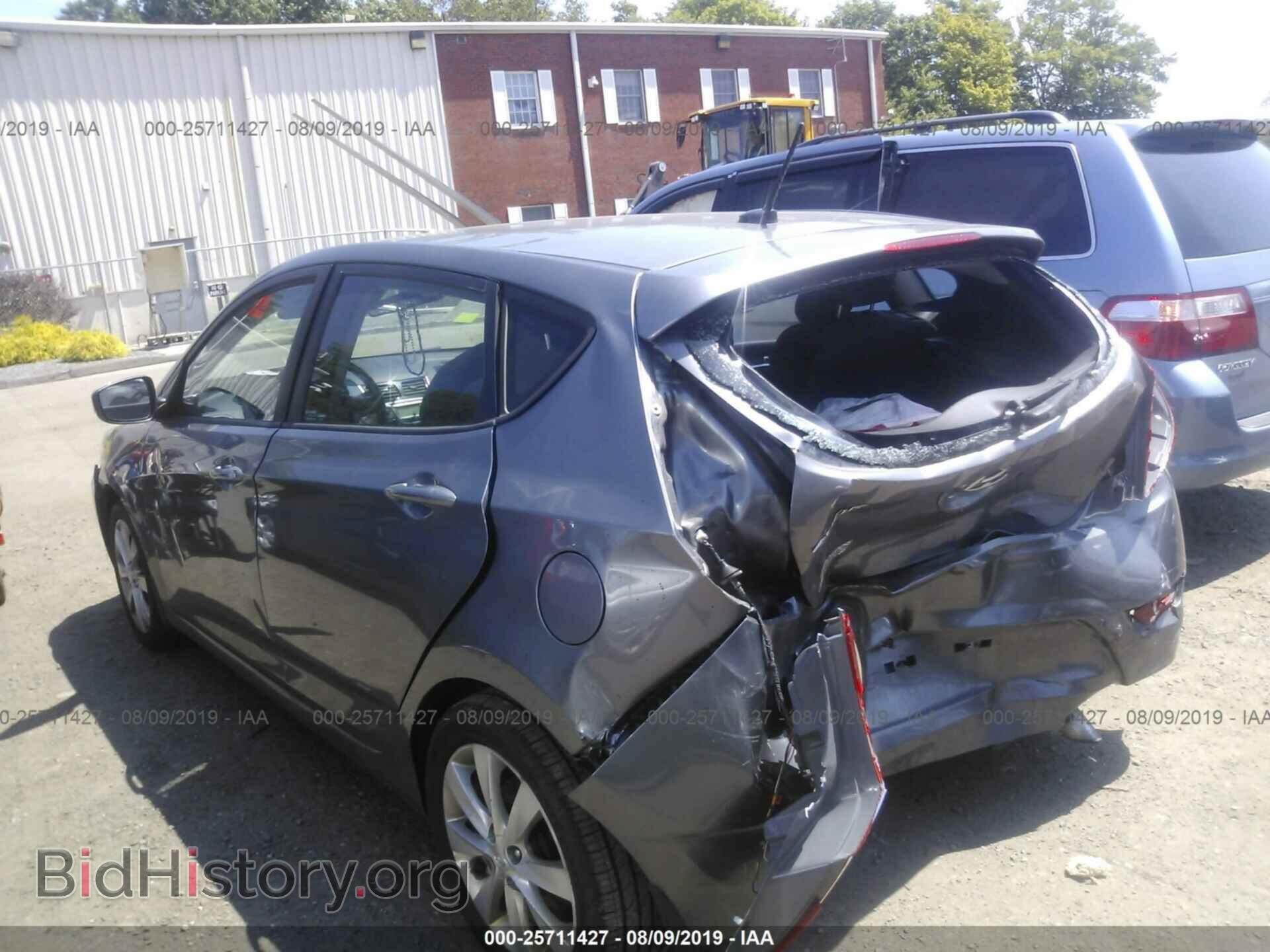 2013 HYUNDAI ACCENT - VIN: KMHCU5AE1DU119811 - Фото 3