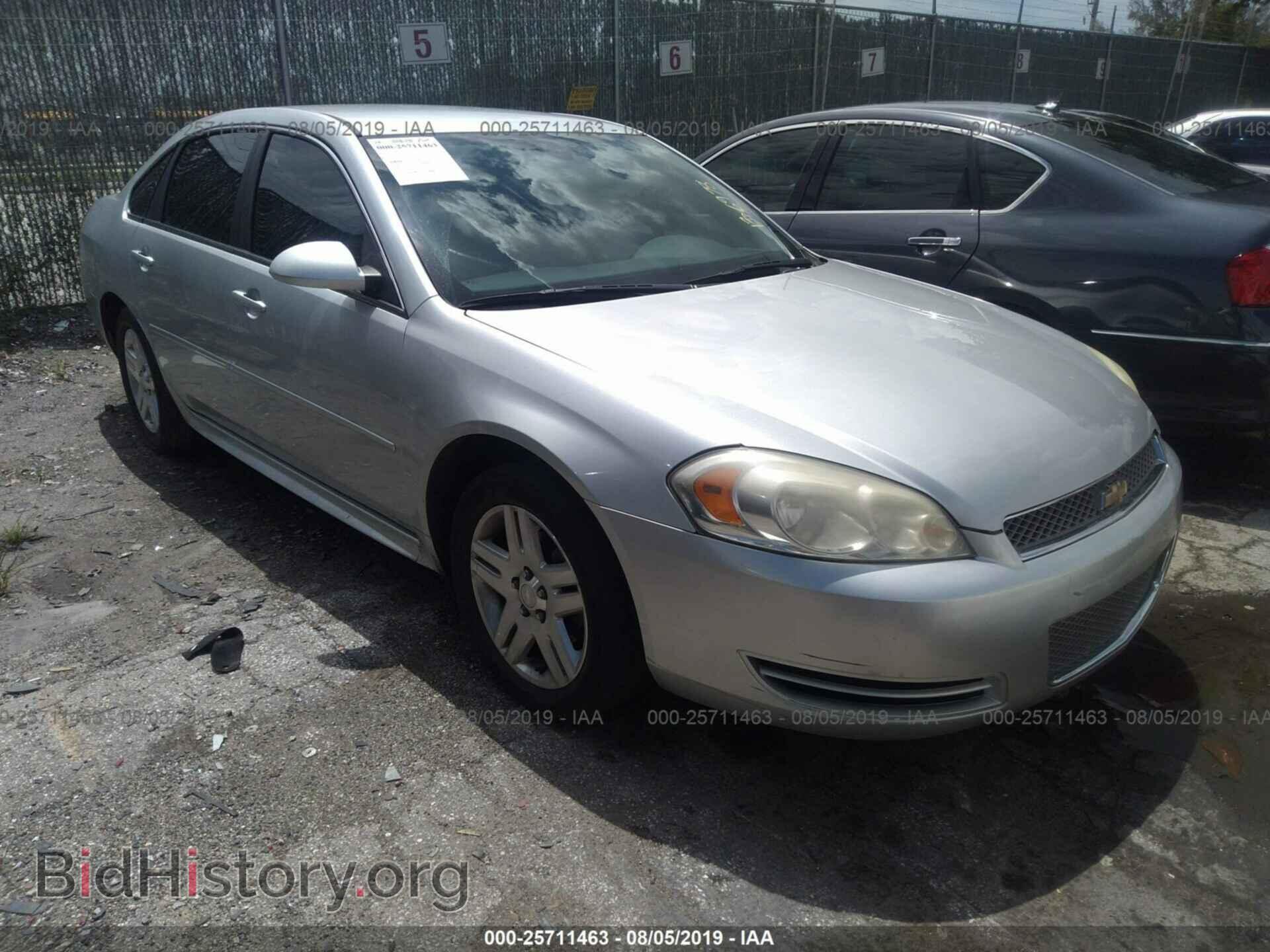 Фотография 2G1WG5E36C1136978 - CHEVROLET IMPALA 2012