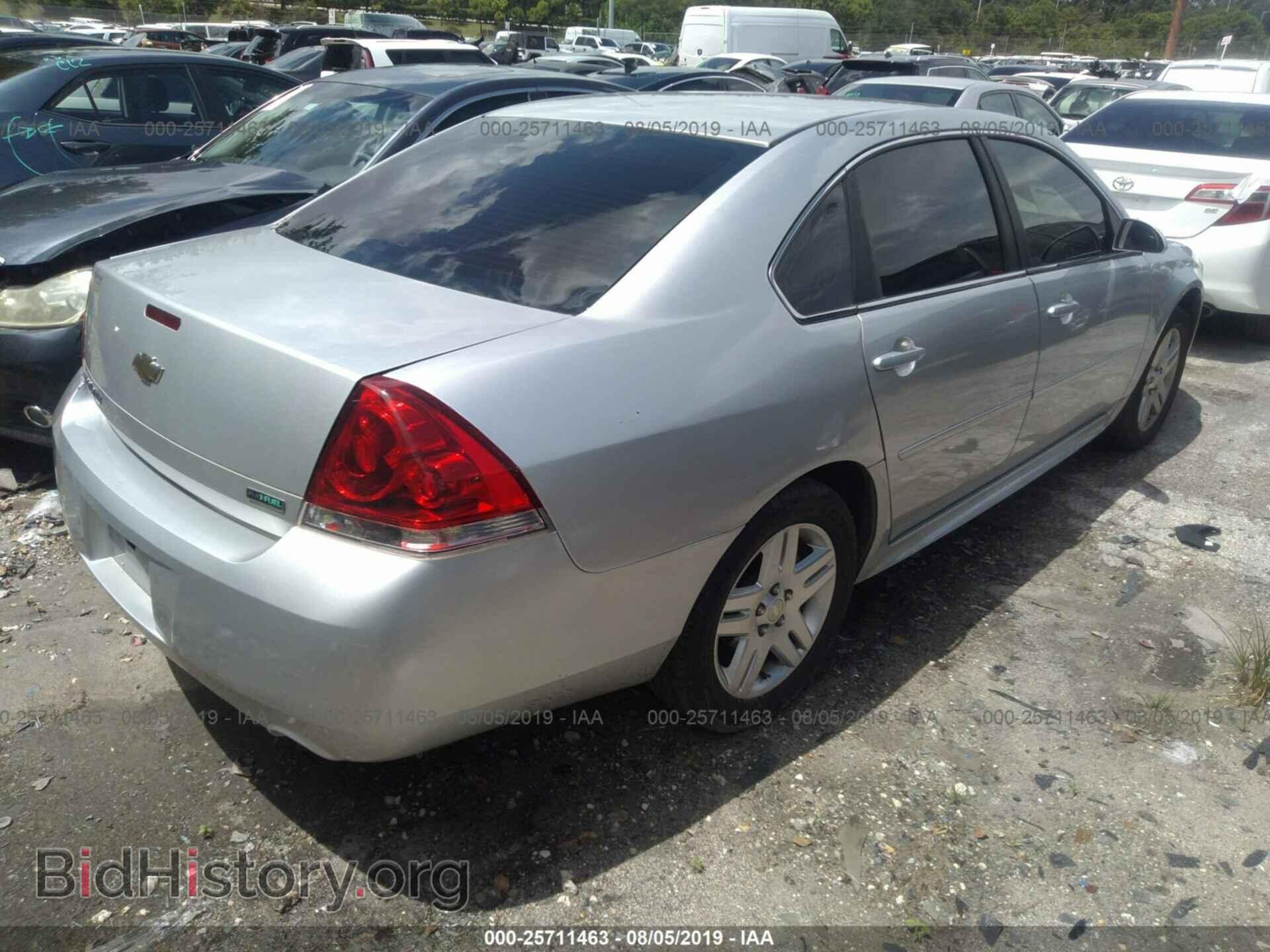 2012 CHEVROLET IMPALA - VIN: 2G1WG5E36C1136978 - Фото 4