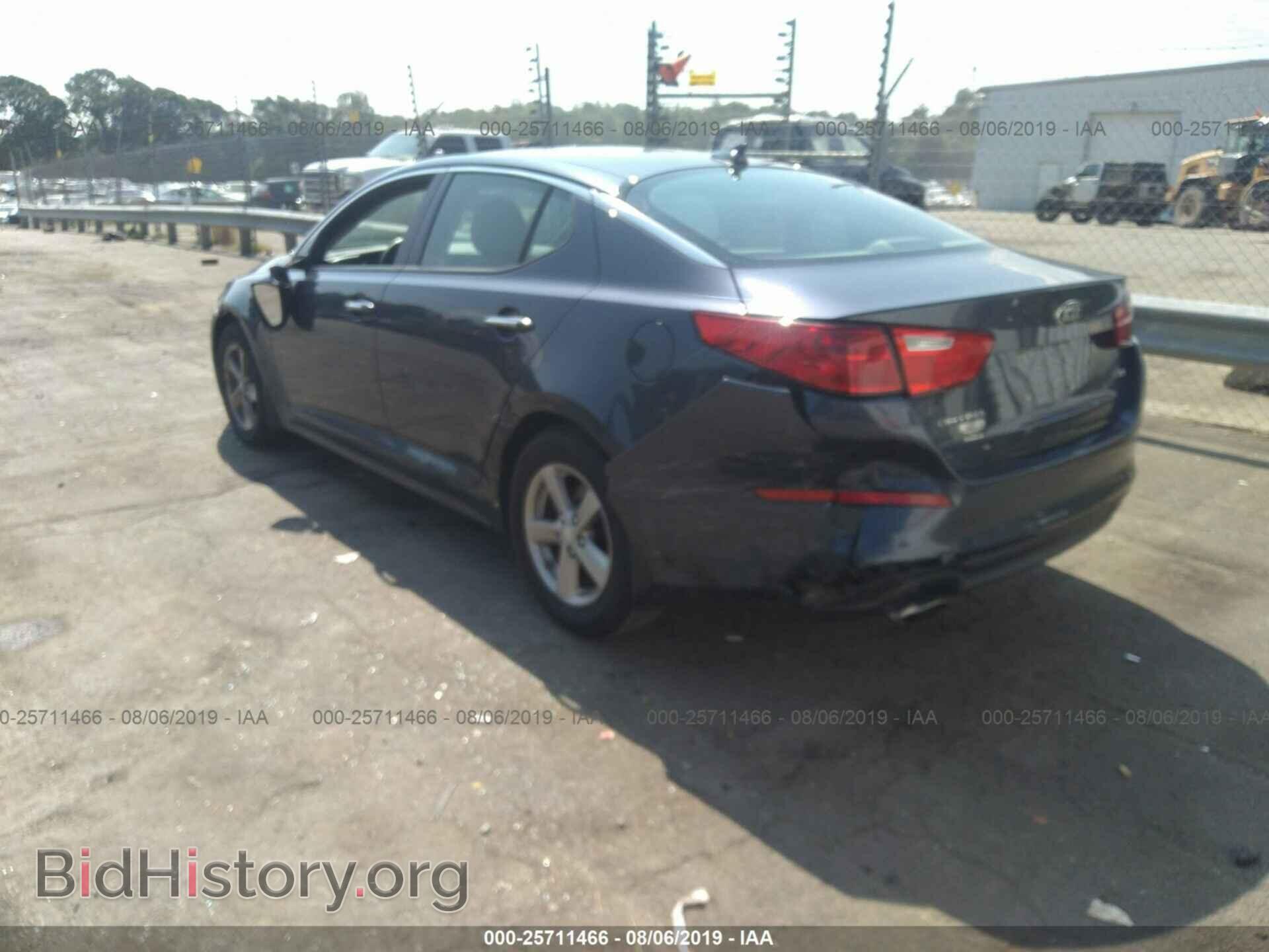 2015 KIA OPTIMA - VIN: 5XXGM4A77FG411120 - Фото 3