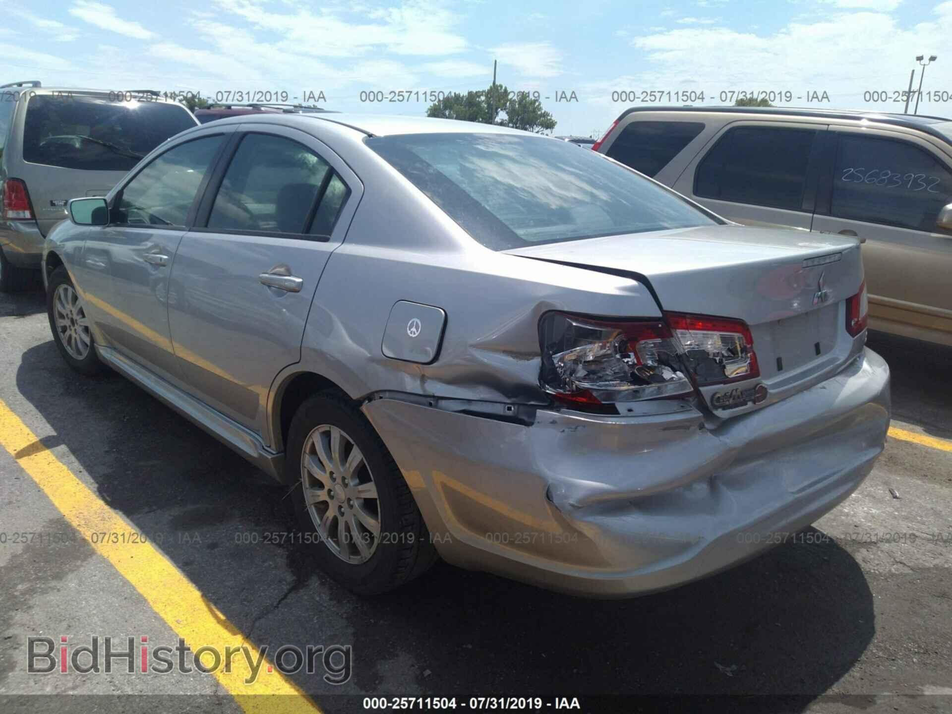 2010 MITSUBISHI GALANT - VIN: 4A32B2FF8AE017172 - Фото 3