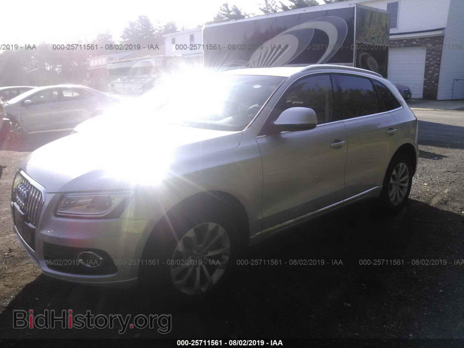 2014 AUDI Q5 - VIN: WA1LFAFP0EA101704 - Фото 2