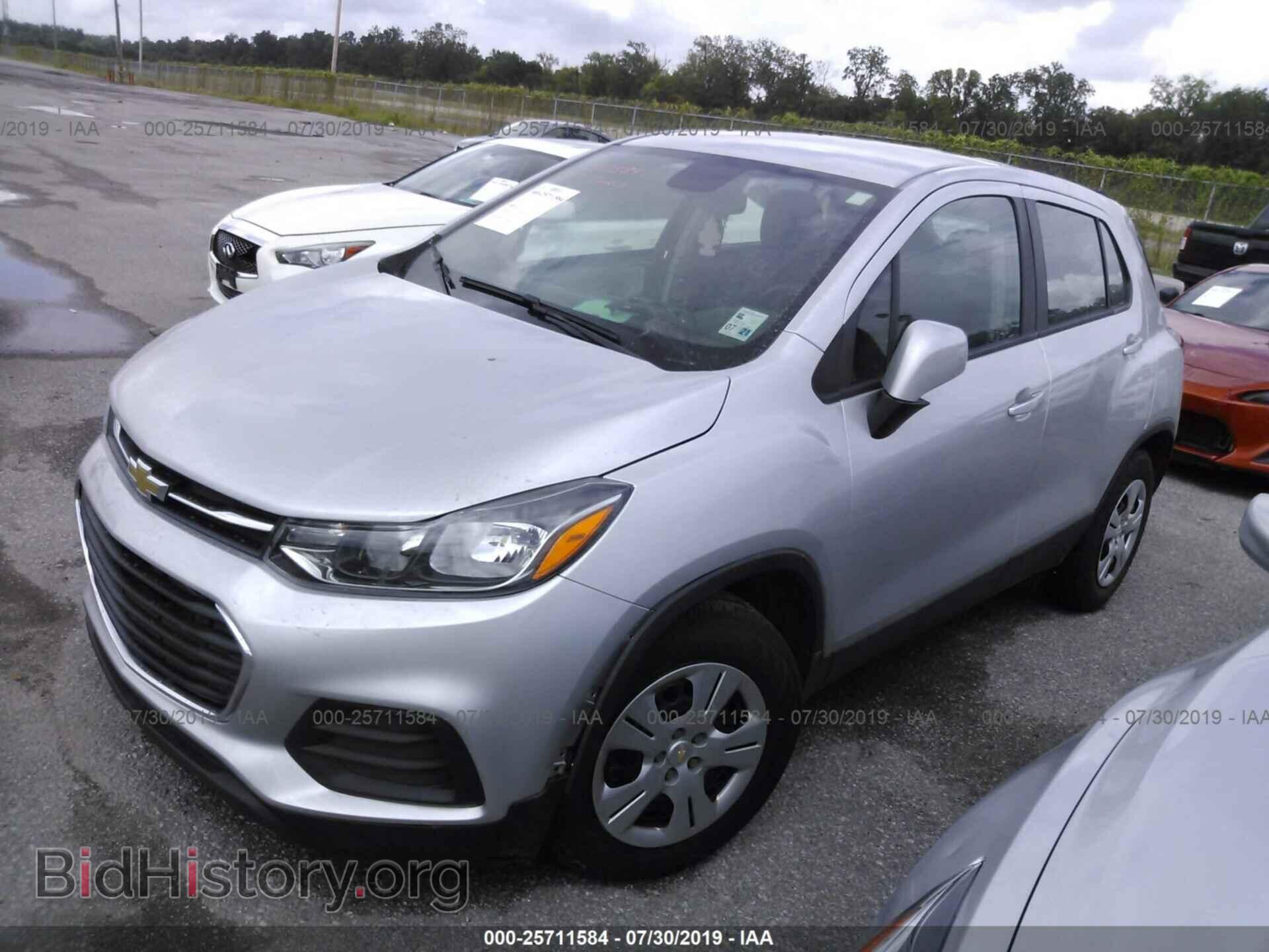 2017 CHEVROLET TRAX - VIN: KL7CJKSB9HB130716 - Фото 2