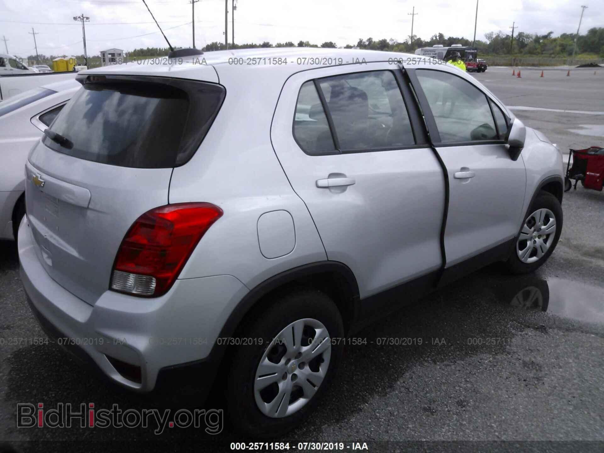 2017 CHEVROLET TRAX - VIN: KL7CJKSB9HB130716 - Фото 4