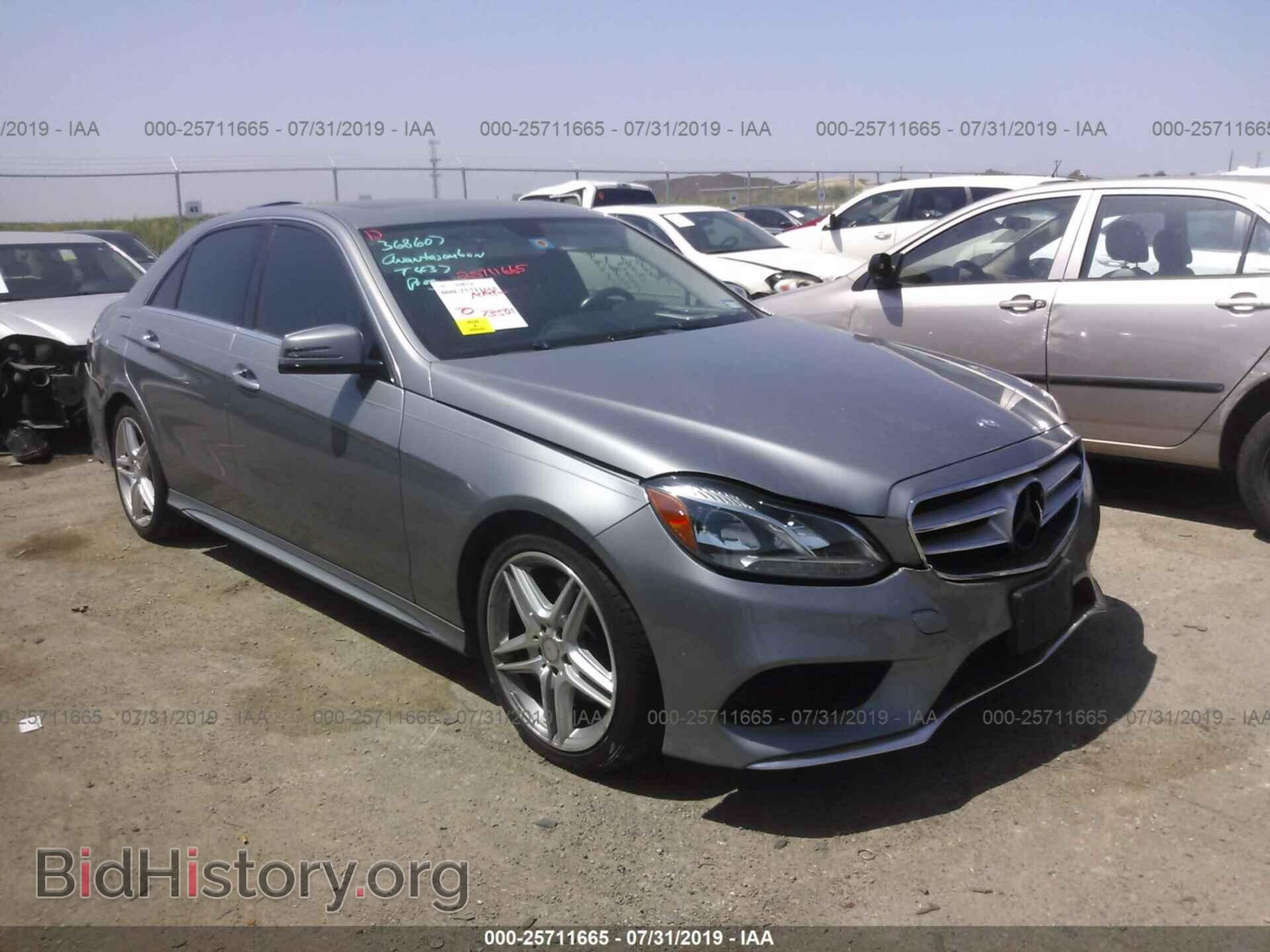 Photo WDDHF8JB3EA891246 - MERCEDES-BENZ E 2014