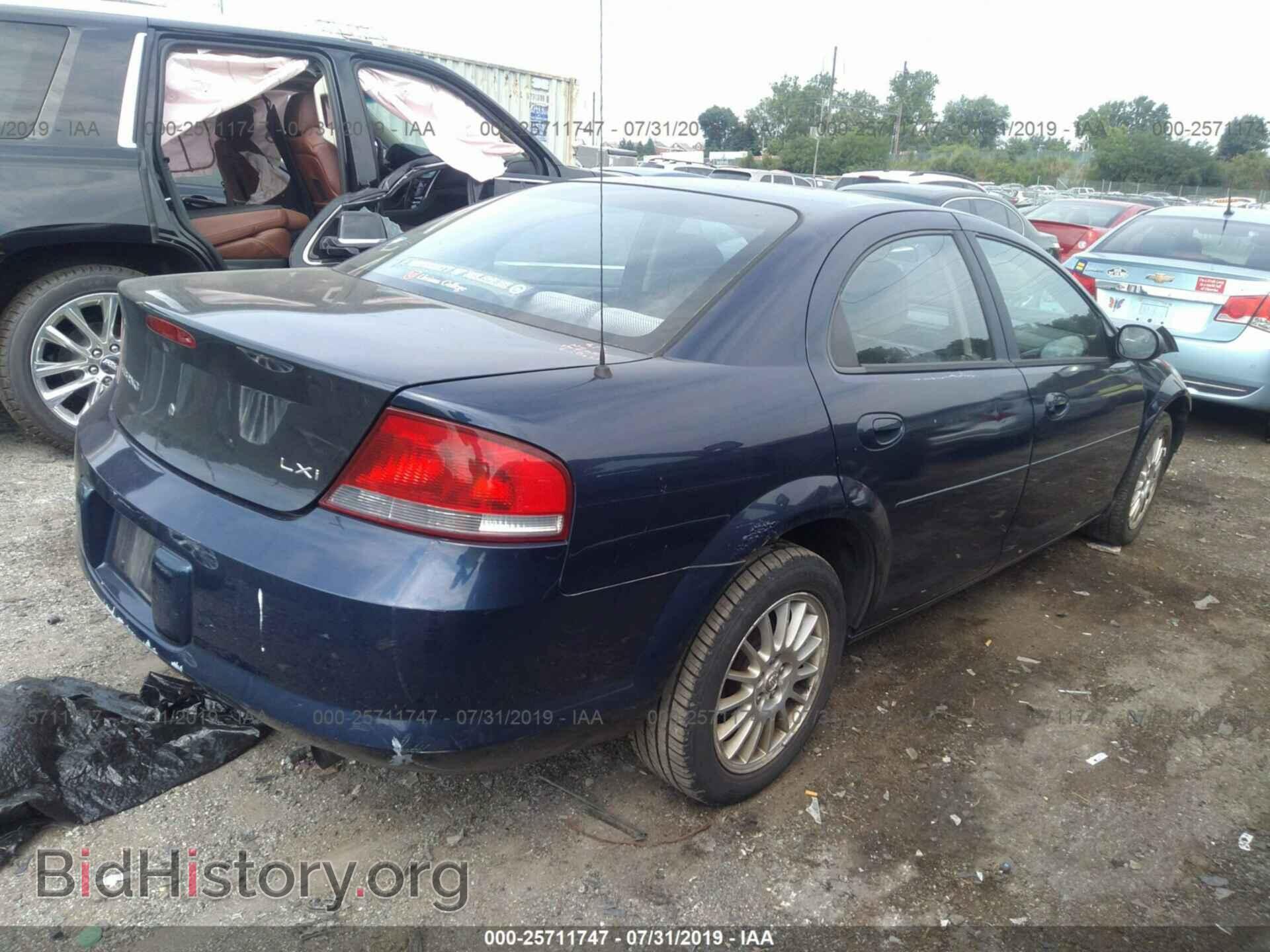 2005 CHRYSLER SEBRING - VIN: 1C3EL56R25N615325 - Фото 4