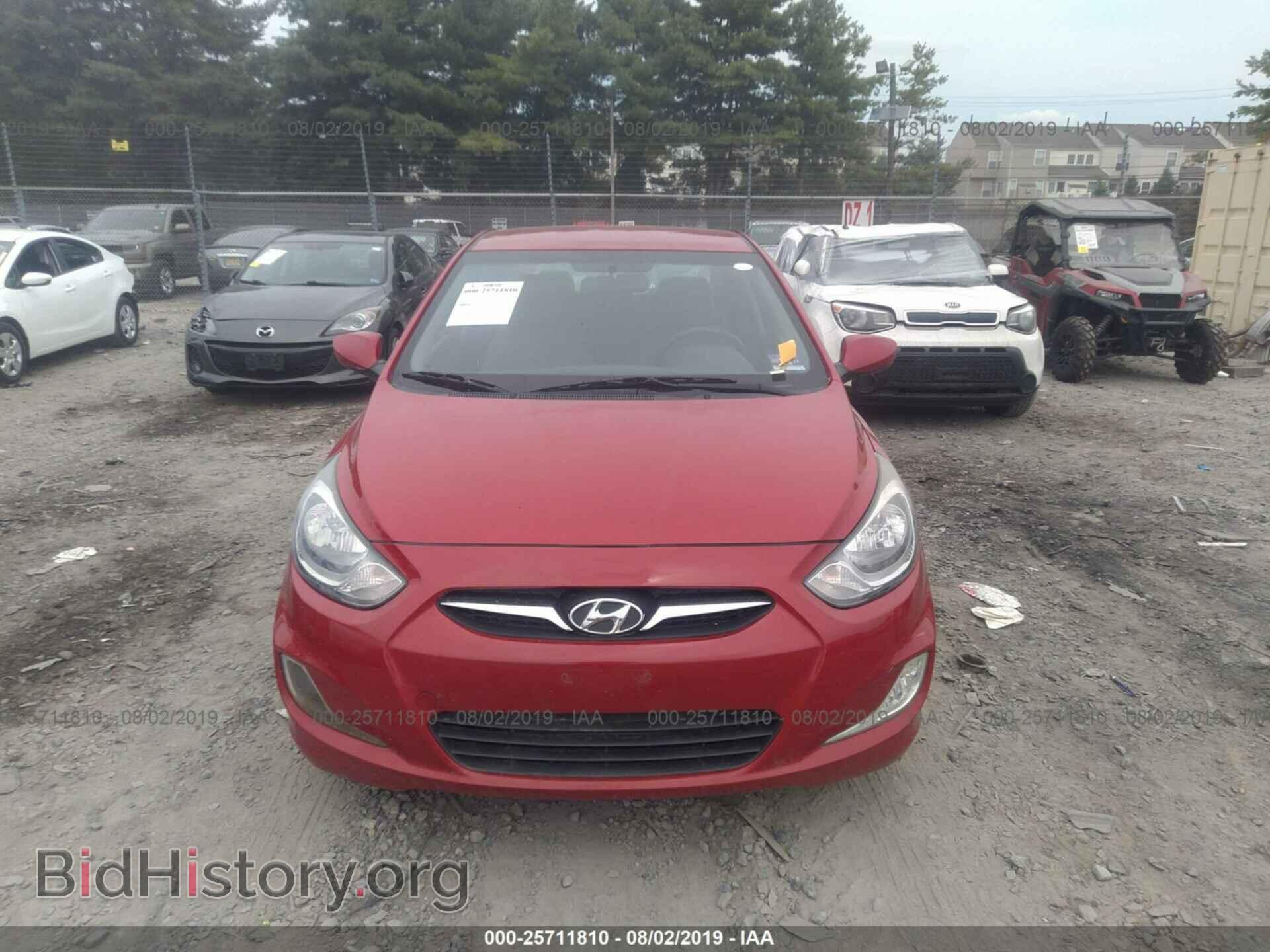2012 HYUNDAI ACCENT - VIN: KMHCU4AE9CU165959 - Фото 6