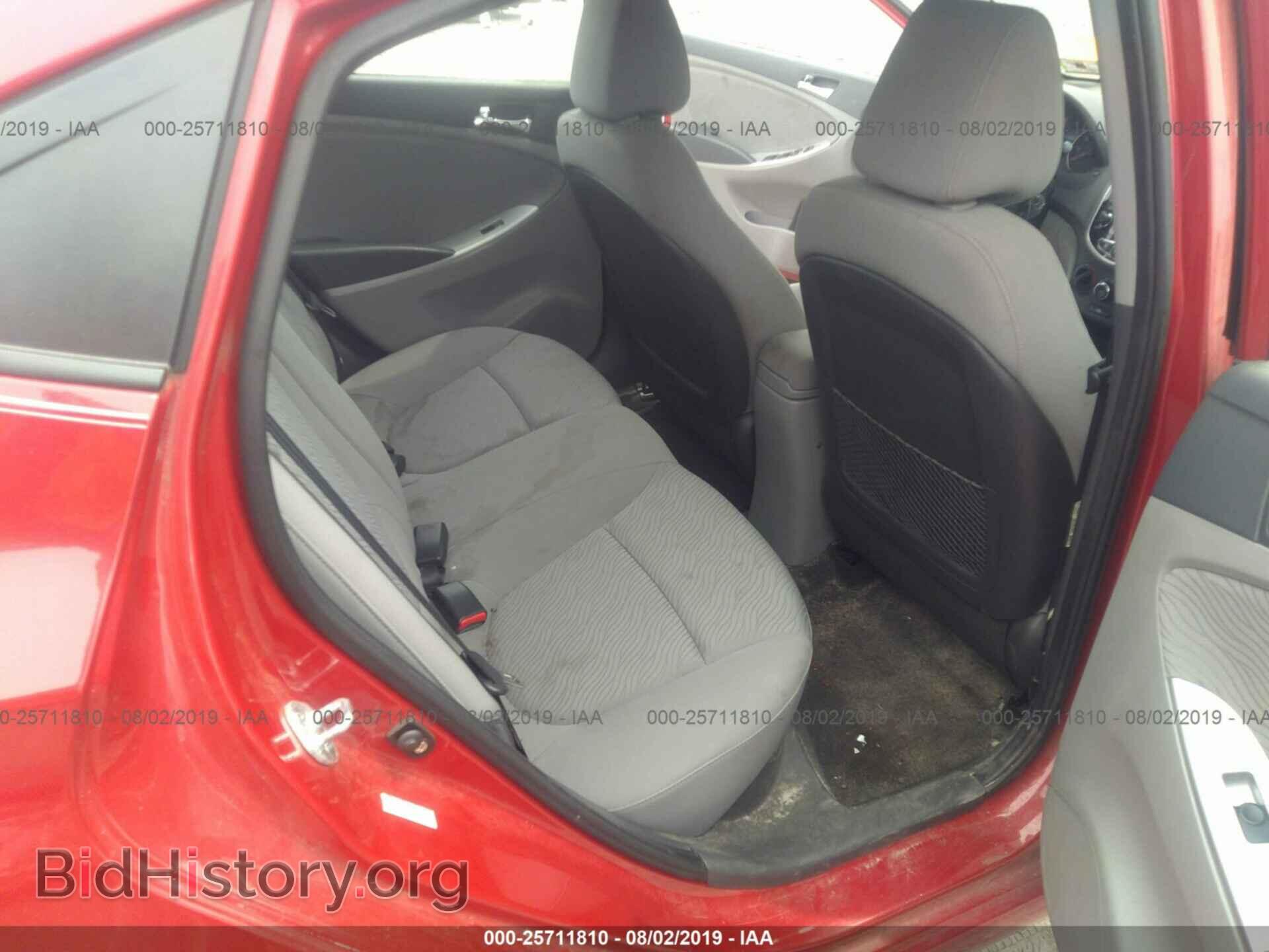 2012 HYUNDAI ACCENT - VIN: KMHCU4AE9CU165959 - Фото 8