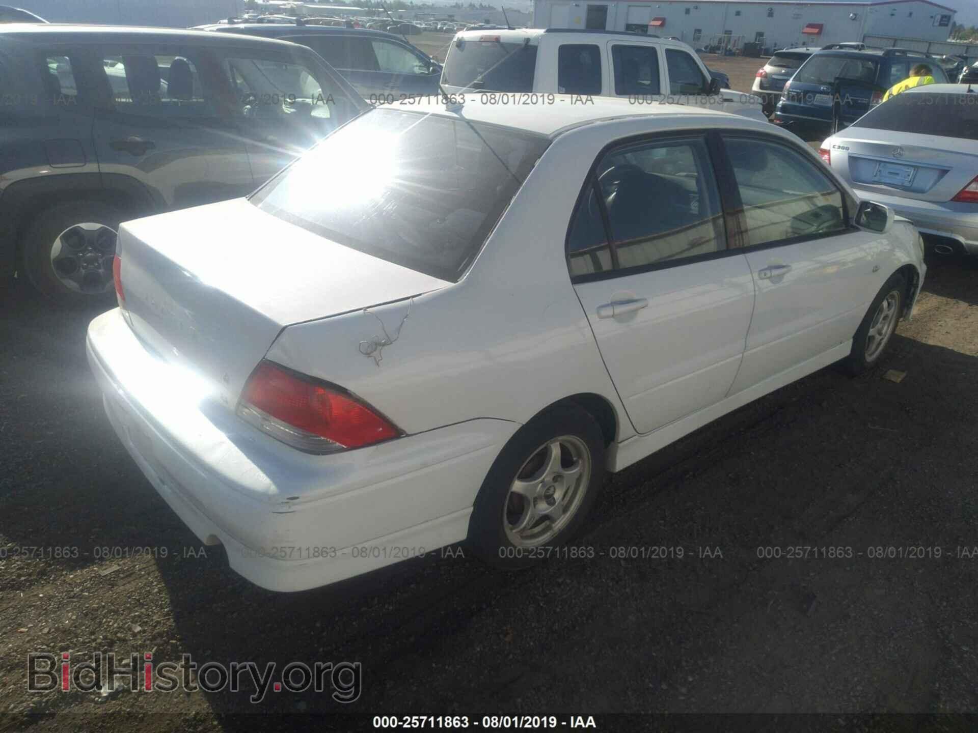 2003 MITSUBISHI LANCER - VIN: JA3AJ86E13U099328 - Фото 4