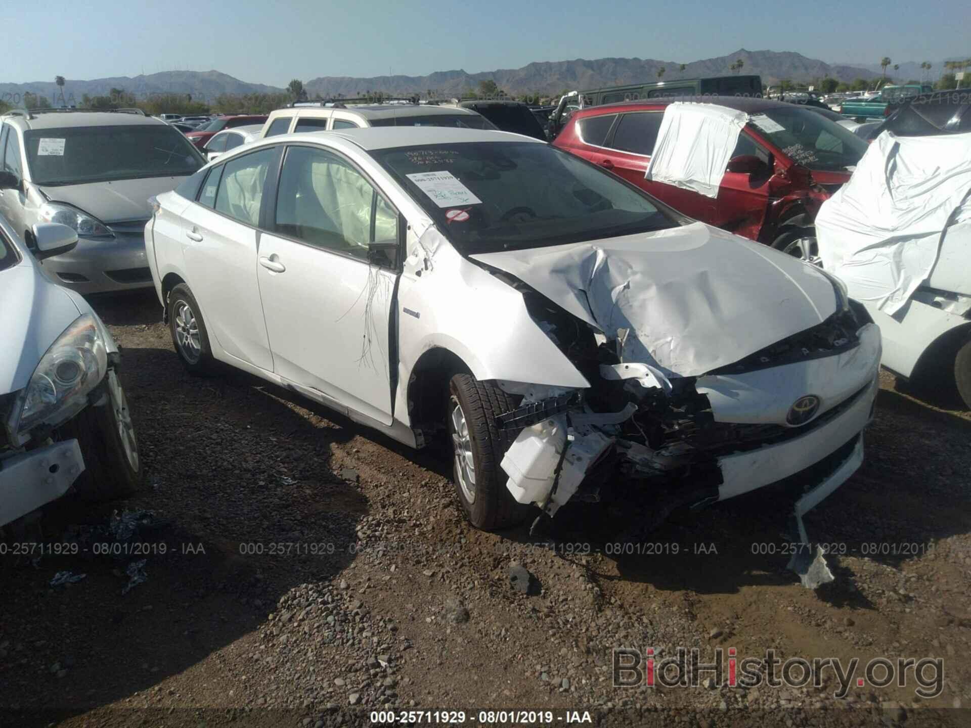 Photo JTDKBRFU5J3082485 - TOYOTA PRIUS 2018