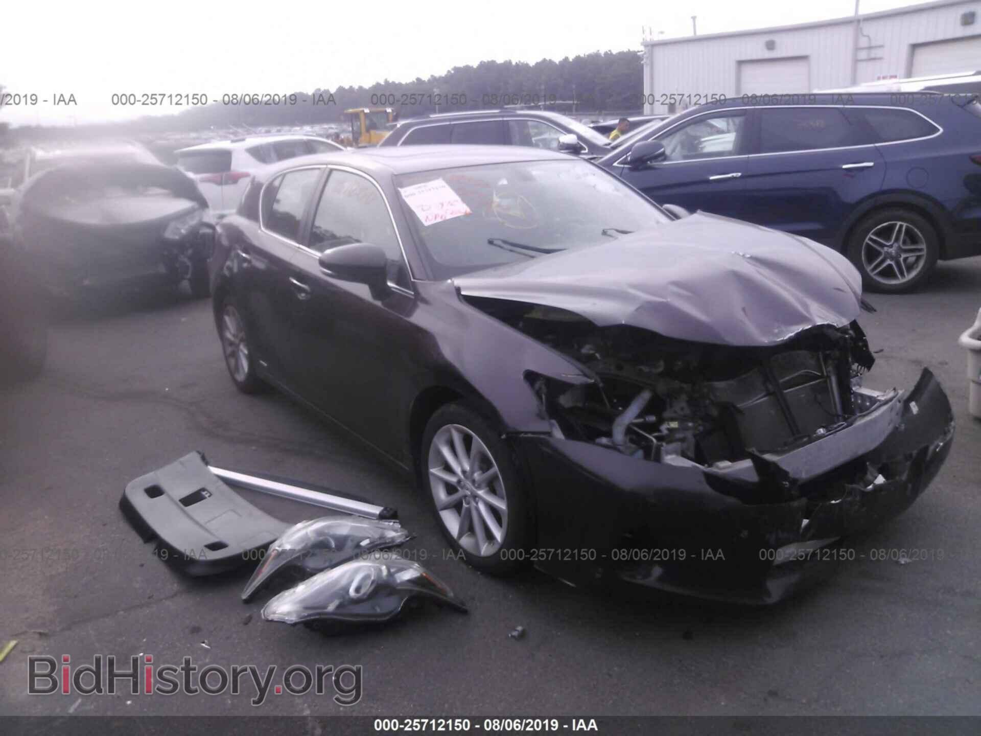 Фотография JTHKD5BH8B2015493 - LEXUS CT 2011