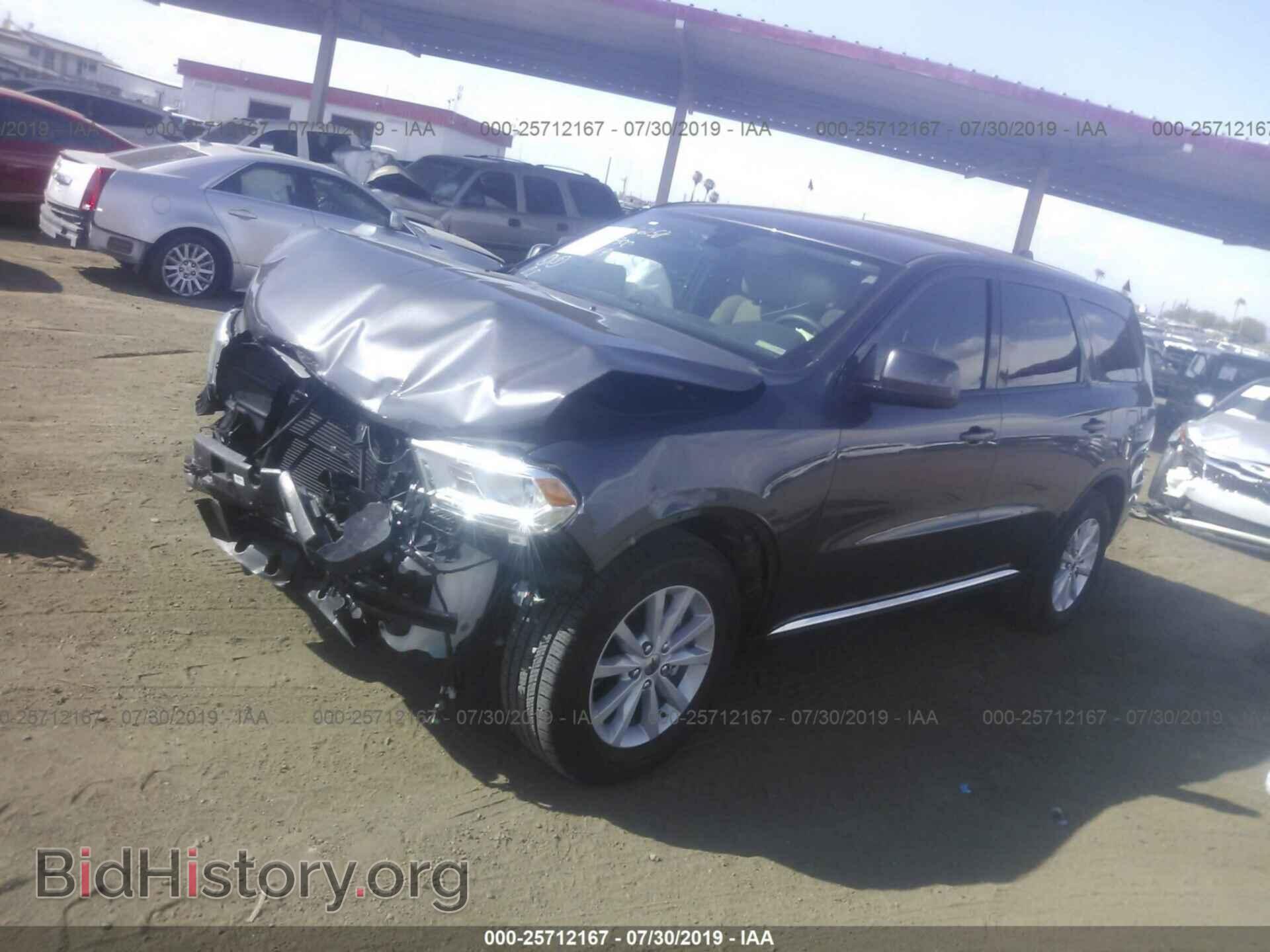 2019 DODGE DURANGO - VIN: 1C4RDHAG0KC575531 - Фото 2