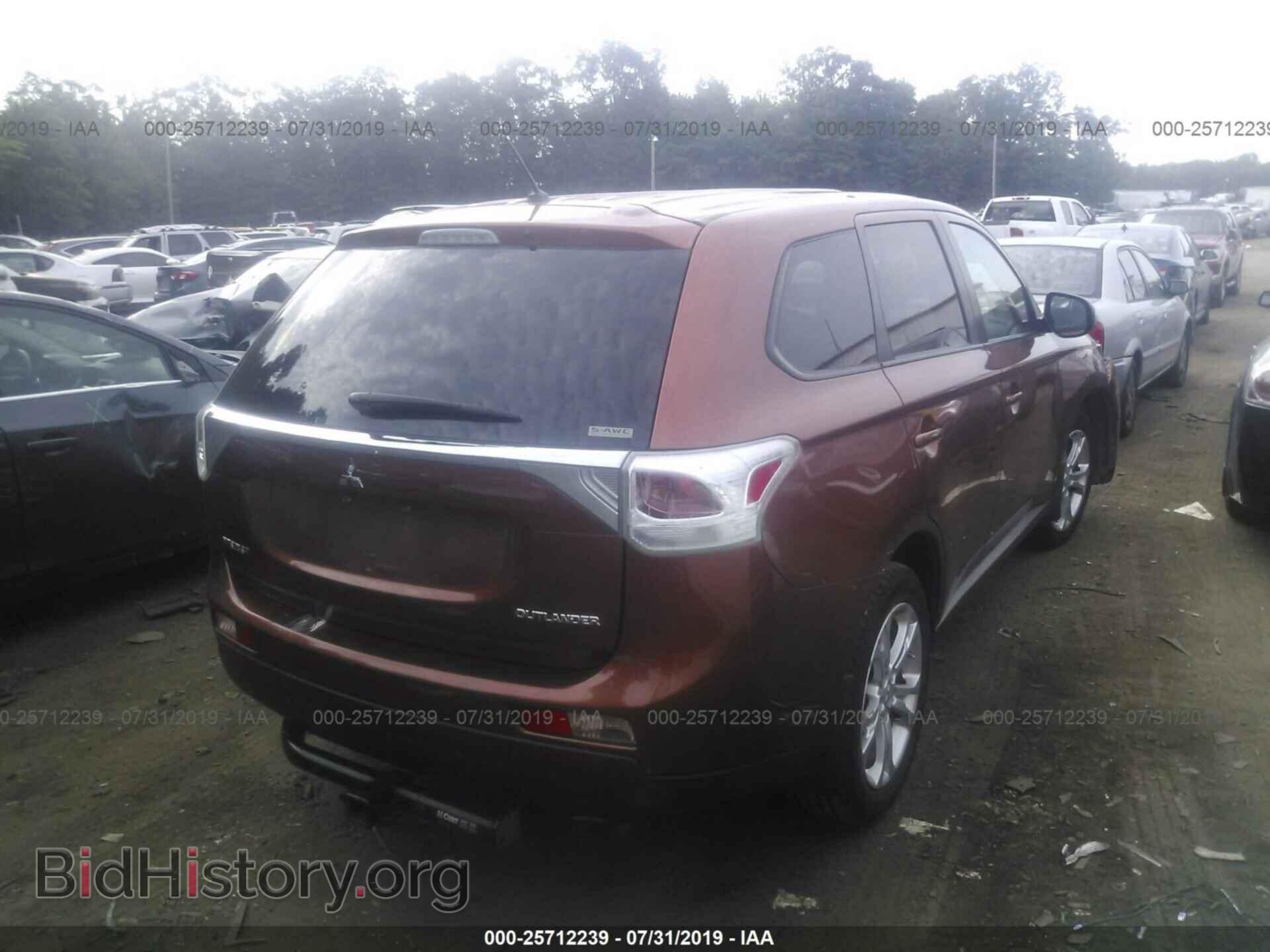 2014 MITSUBISHI OUTLANDER - VIN: JA4AZ3A33EZ014105 - Фото 4