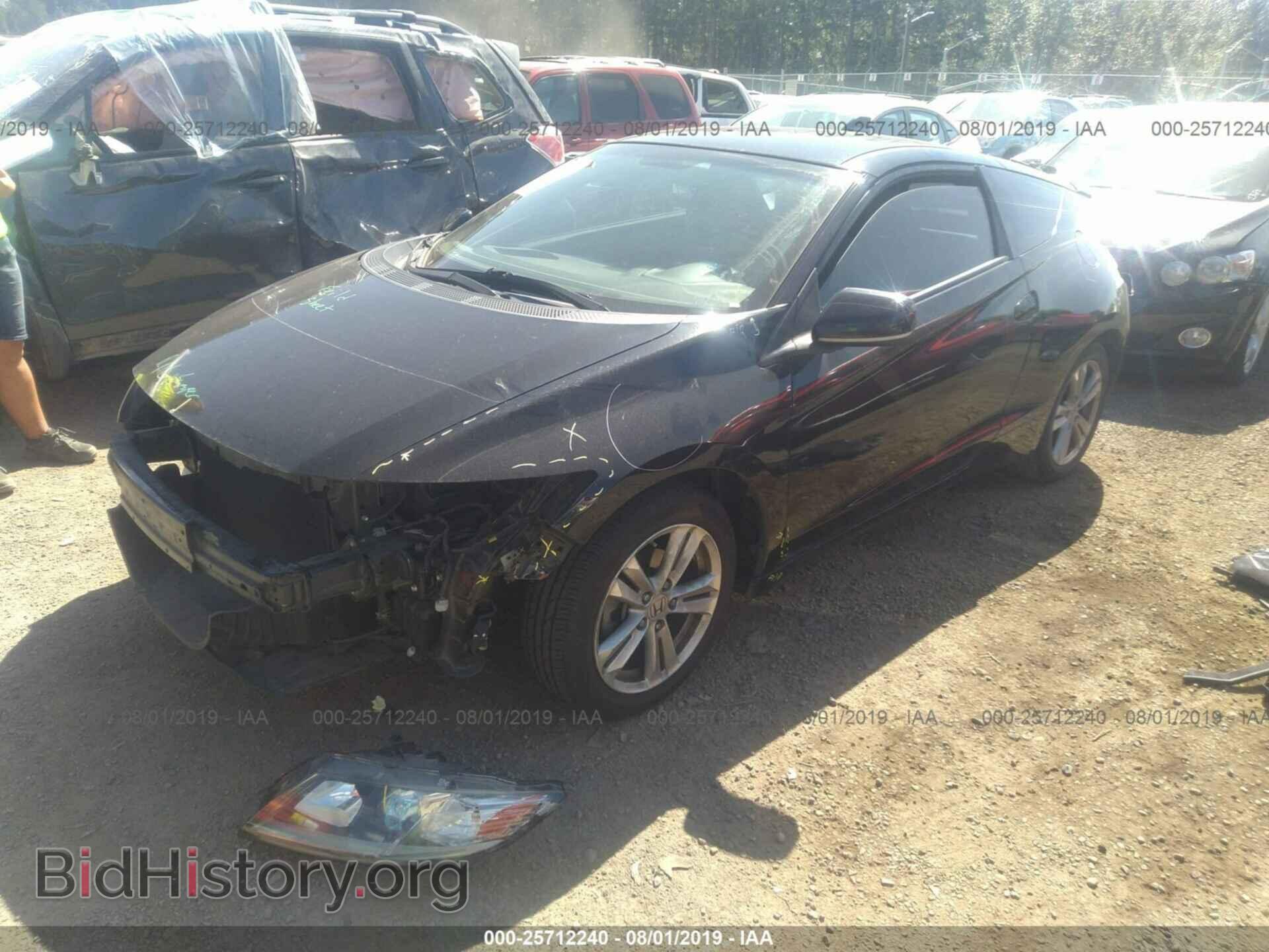 2011 HONDA CR-Z - VIN: JHMZF1C69BS014108 - Фото 2