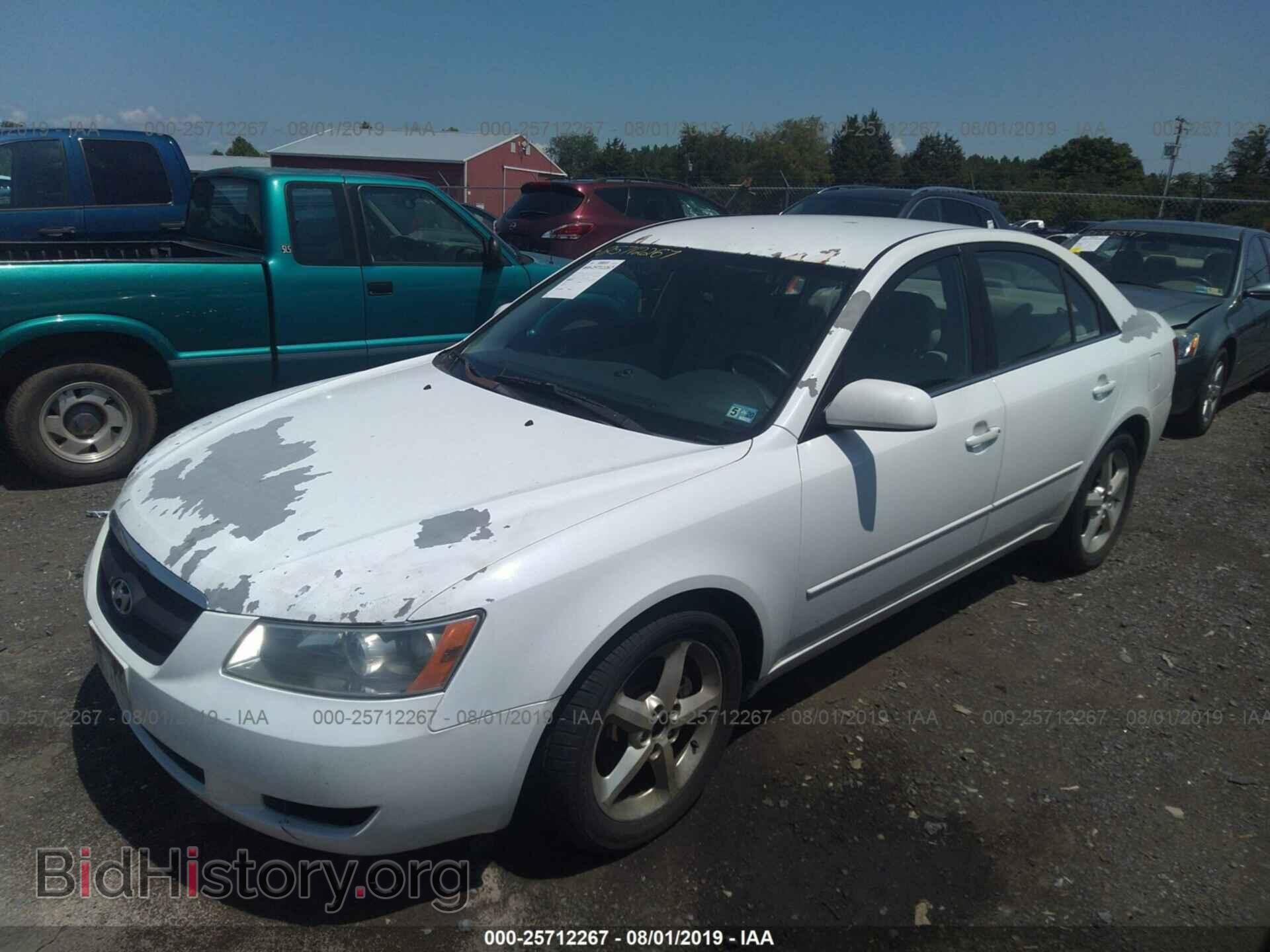 2007 HYUNDAI SONATA - VIN: 5NPEU46F97H181299 - Фото 2