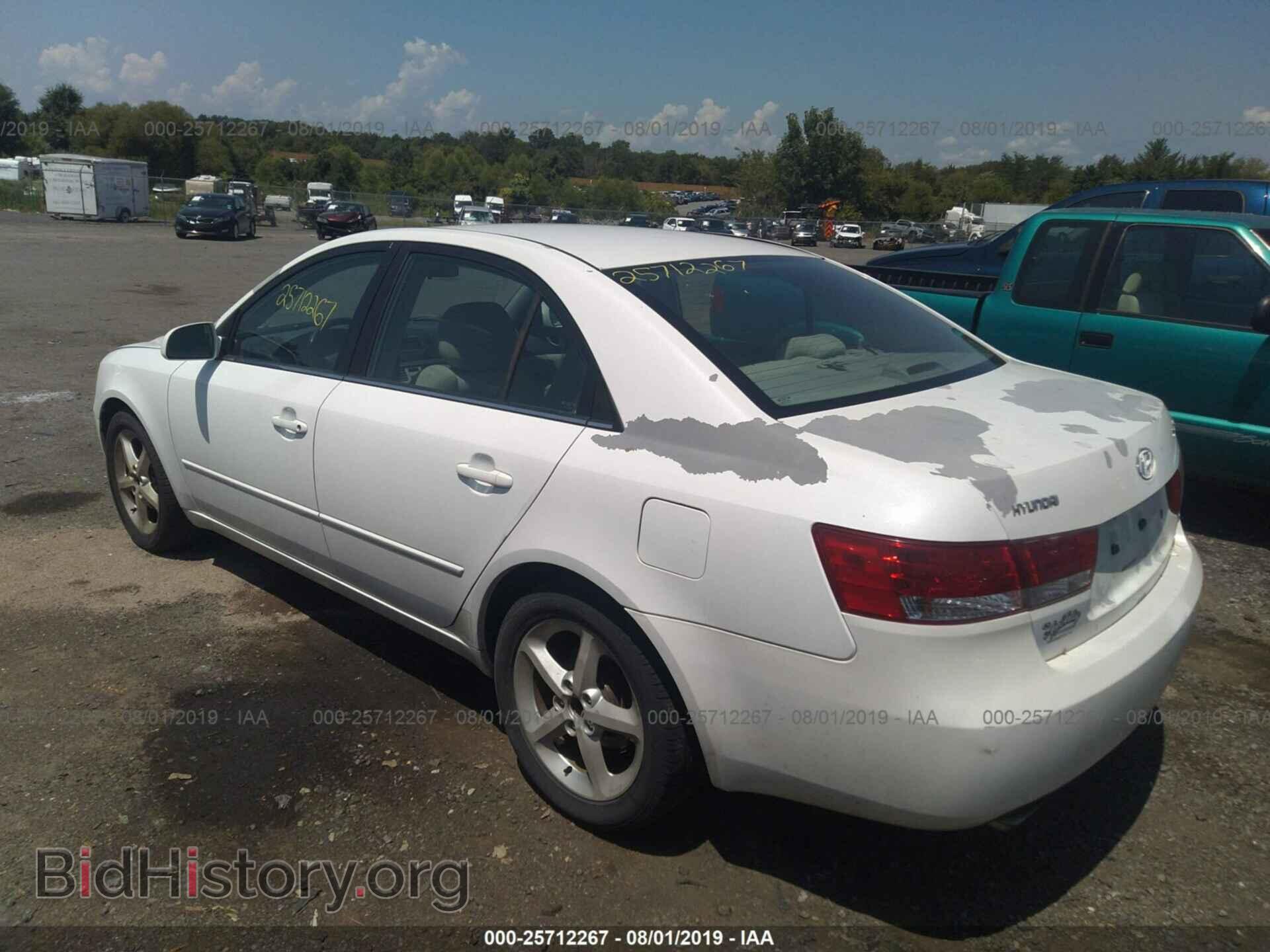 2007 HYUNDAI SONATA - VIN: 5NPEU46F97H181299 - Фото 3