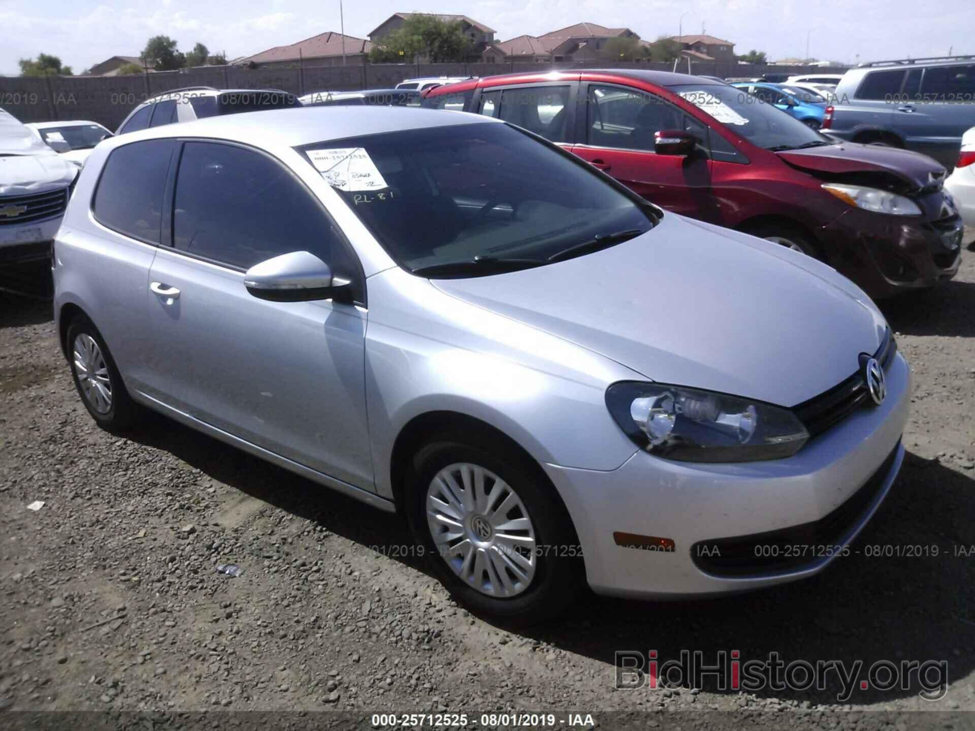 Photo WVWAB7AJ4CW176999 - VOLKSWAGEN GOLF 2012