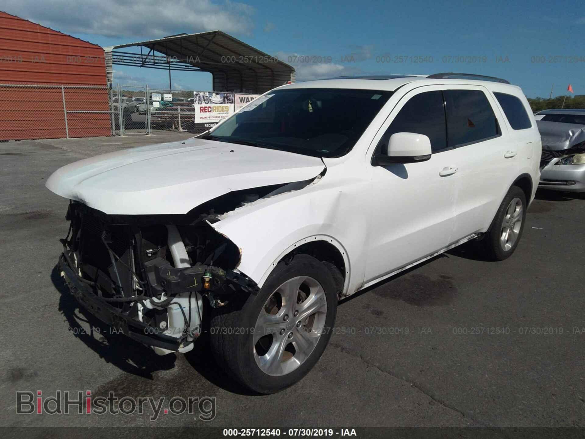 2014 DODGE DURANGO - VIN: 1C4SDHDT2EC405296 - Фото 2