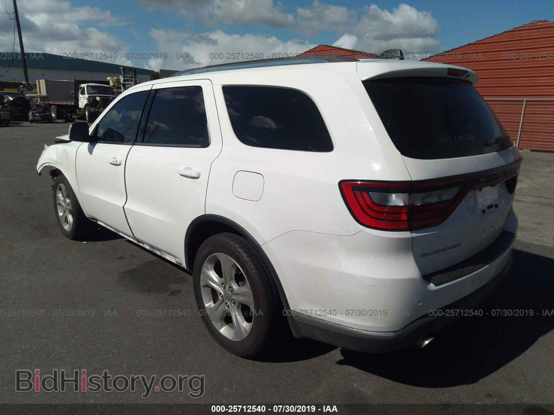 2014 DODGE DURANGO - VIN: 1C4SDHDT2EC405296 - Фото 3