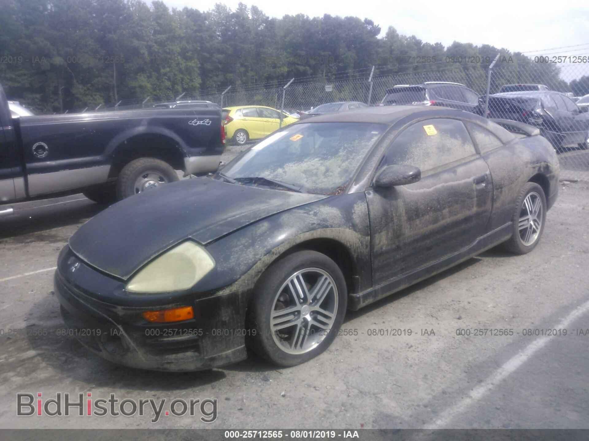 2003 MITSUBISHI ECLIPSE - VIN: 4A3AC74H03E209795 - Фото 2
