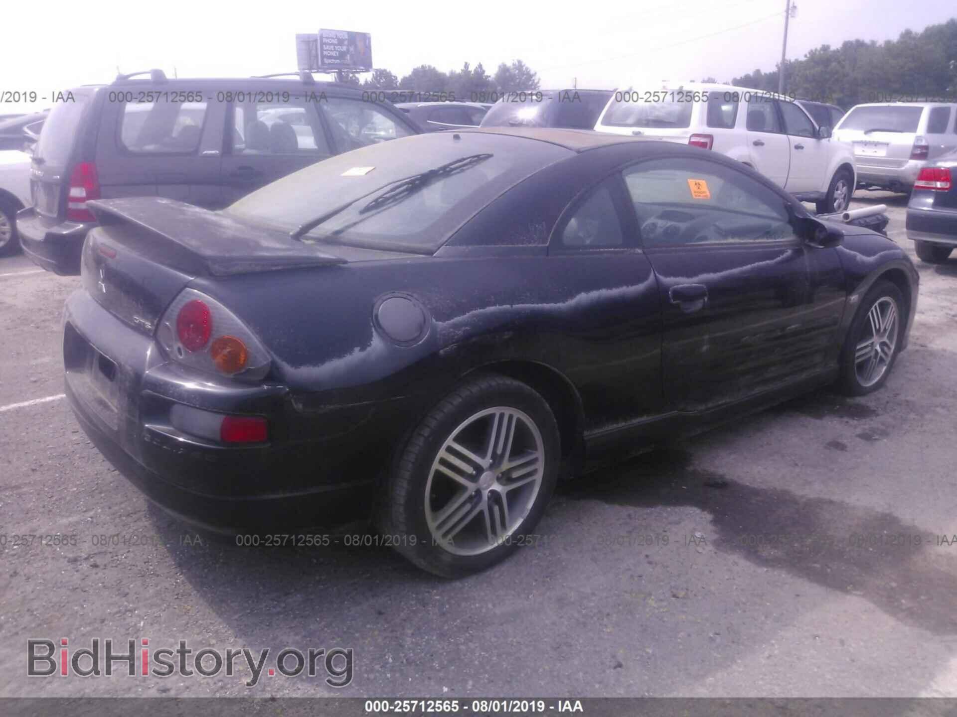 2003 MITSUBISHI ECLIPSE - VIN: 4A3AC74H03E209795 - Фото 4
