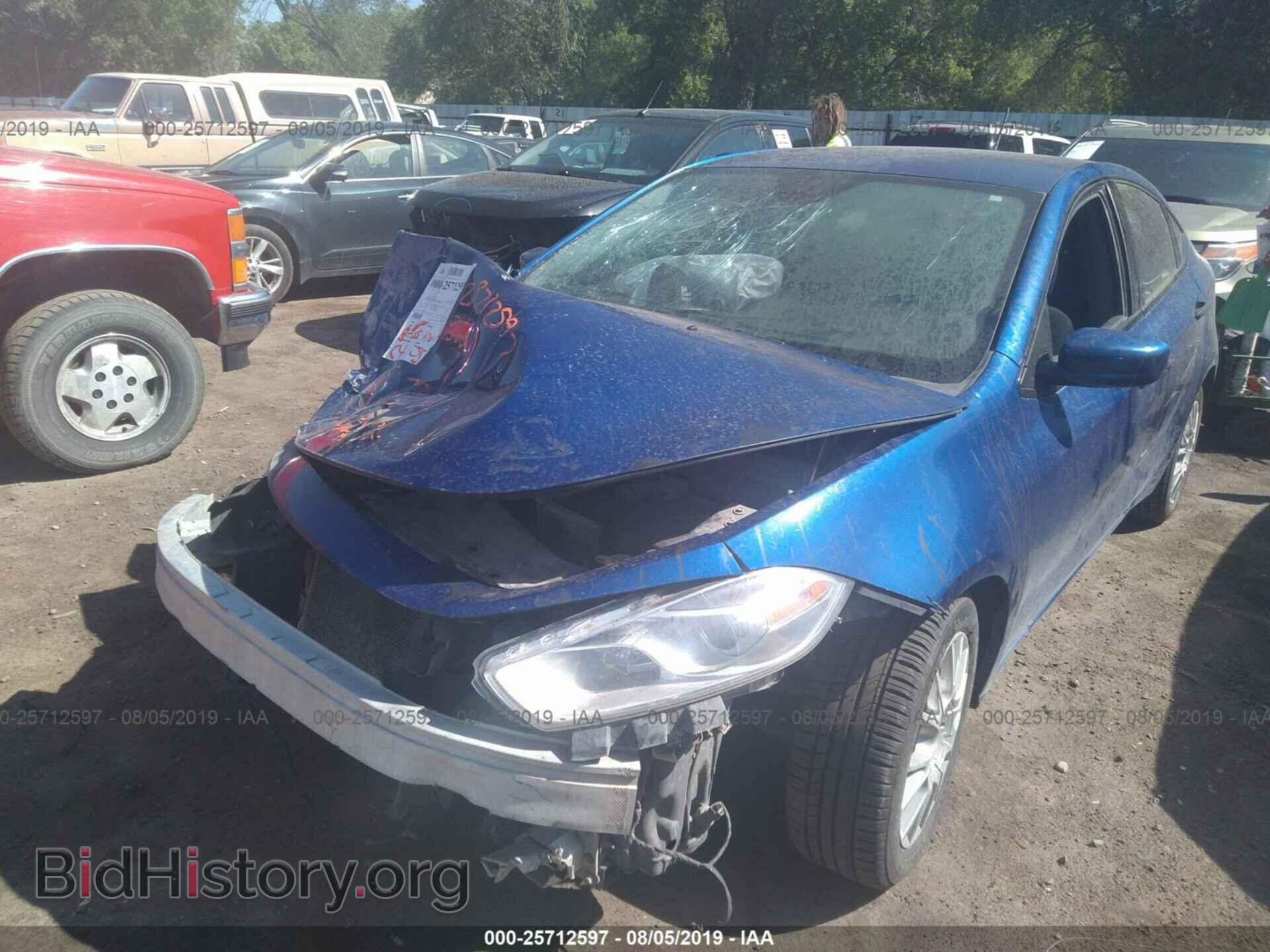 2013 DODGE DART - VIN: 1C3CDFAA2DD323609 - Фото 2