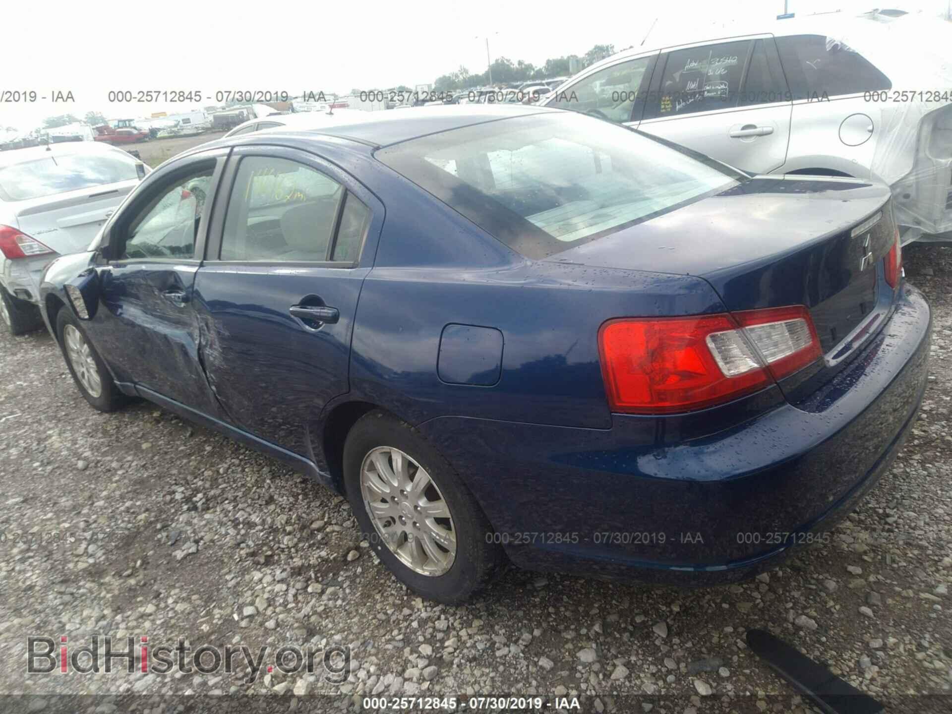 2009 MITSUBISHI GALANT - VIN: 4A3AB36F79E026748 - Фото 3
