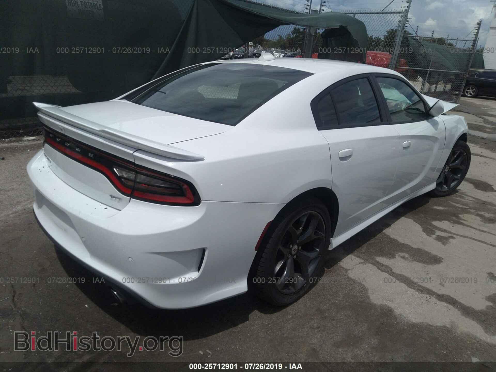 2019 DODGE CHARGER - VIN: 2C3CDXHG7KH567398 - Фото 4