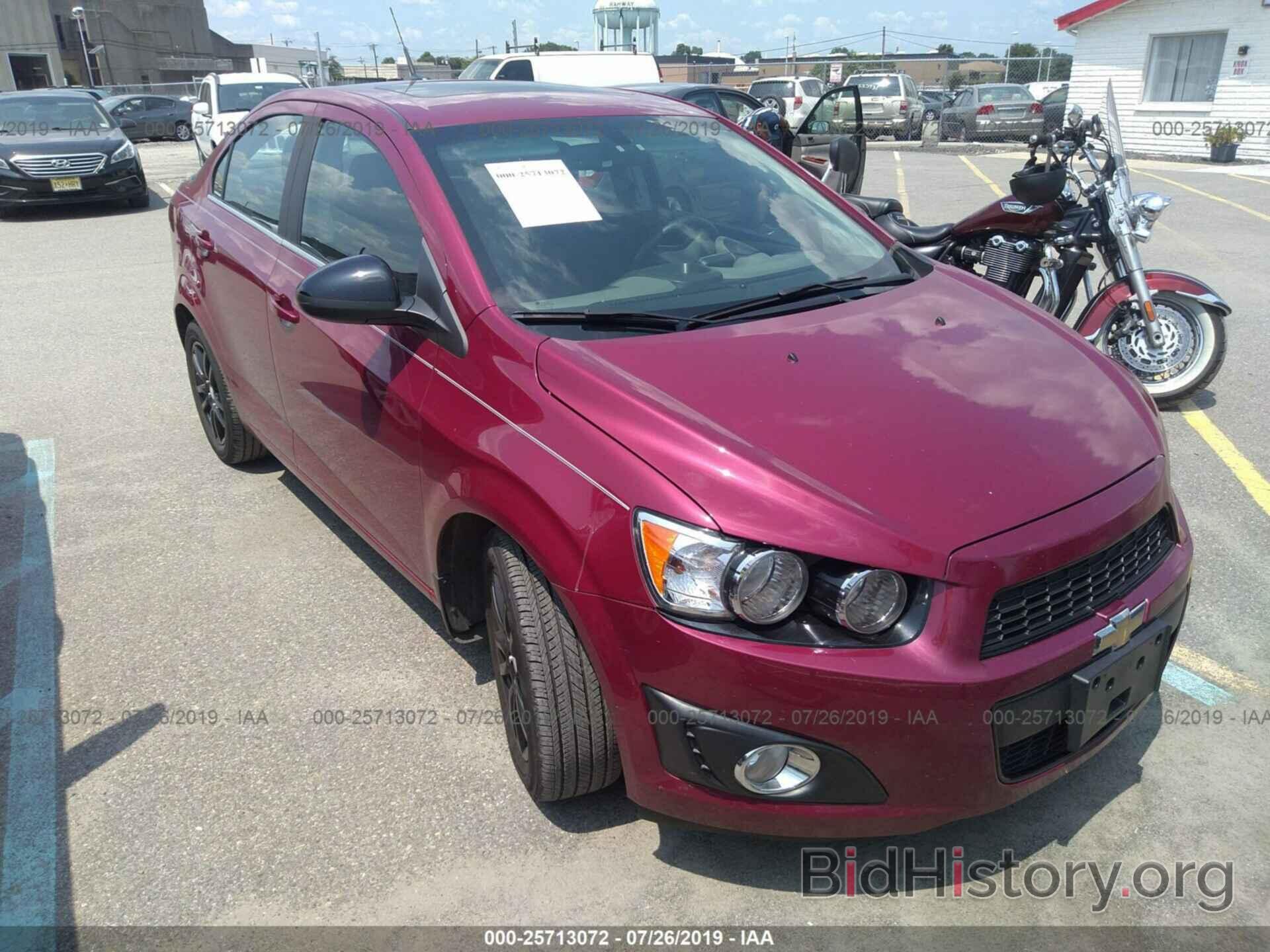 Photo 1G1JC5SG3E4120967 - CHEVROLET SONIC 2014