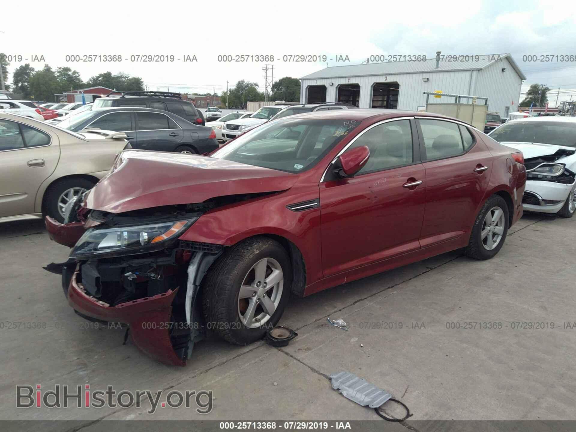 2015 KIA OPTIMA - VIN: 5XXGM4A72FG372968 - Фото 2