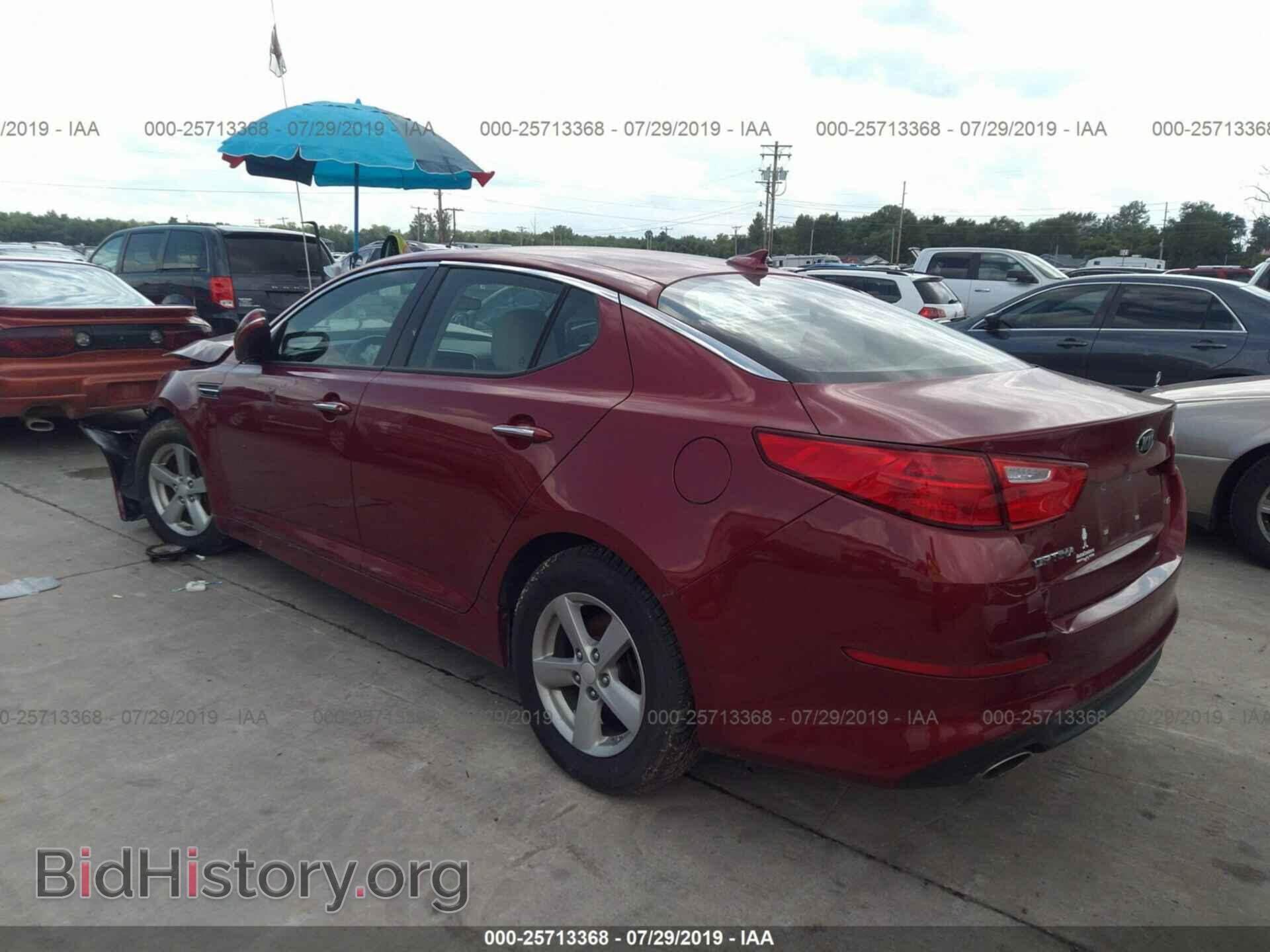 2015 KIA OPTIMA - VIN: 5XXGM4A72FG372968 - Фото 3