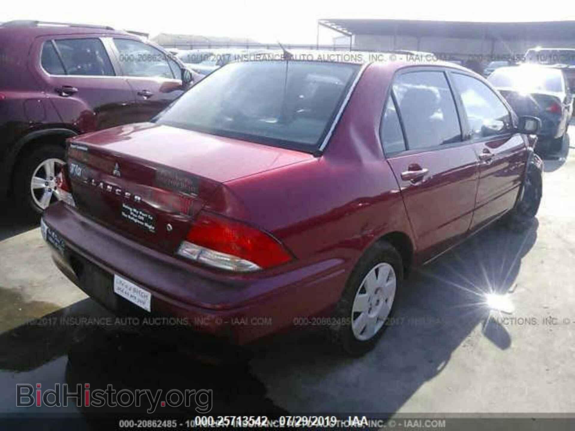 2003 MITSUBISHI LANCER - VIN: JA3AJ26E23U044254 - Фото 4