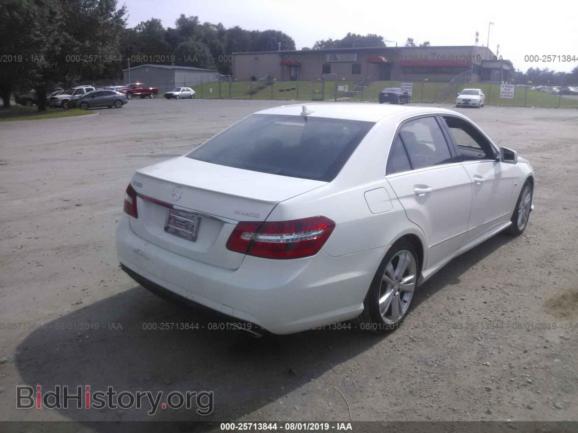 2012 MERCEDES-BENZ E - VIN: WDDHF8JB1CA549971 - Фото 4