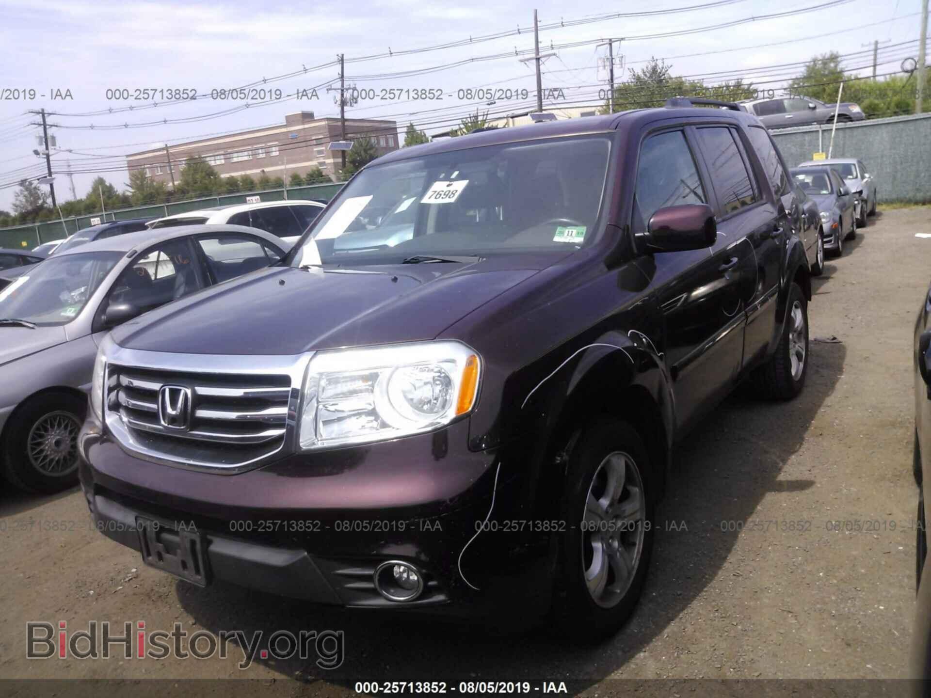2013 HONDA PILOT - VIN: 5FNYF4H73DB015898 - Фото 2
