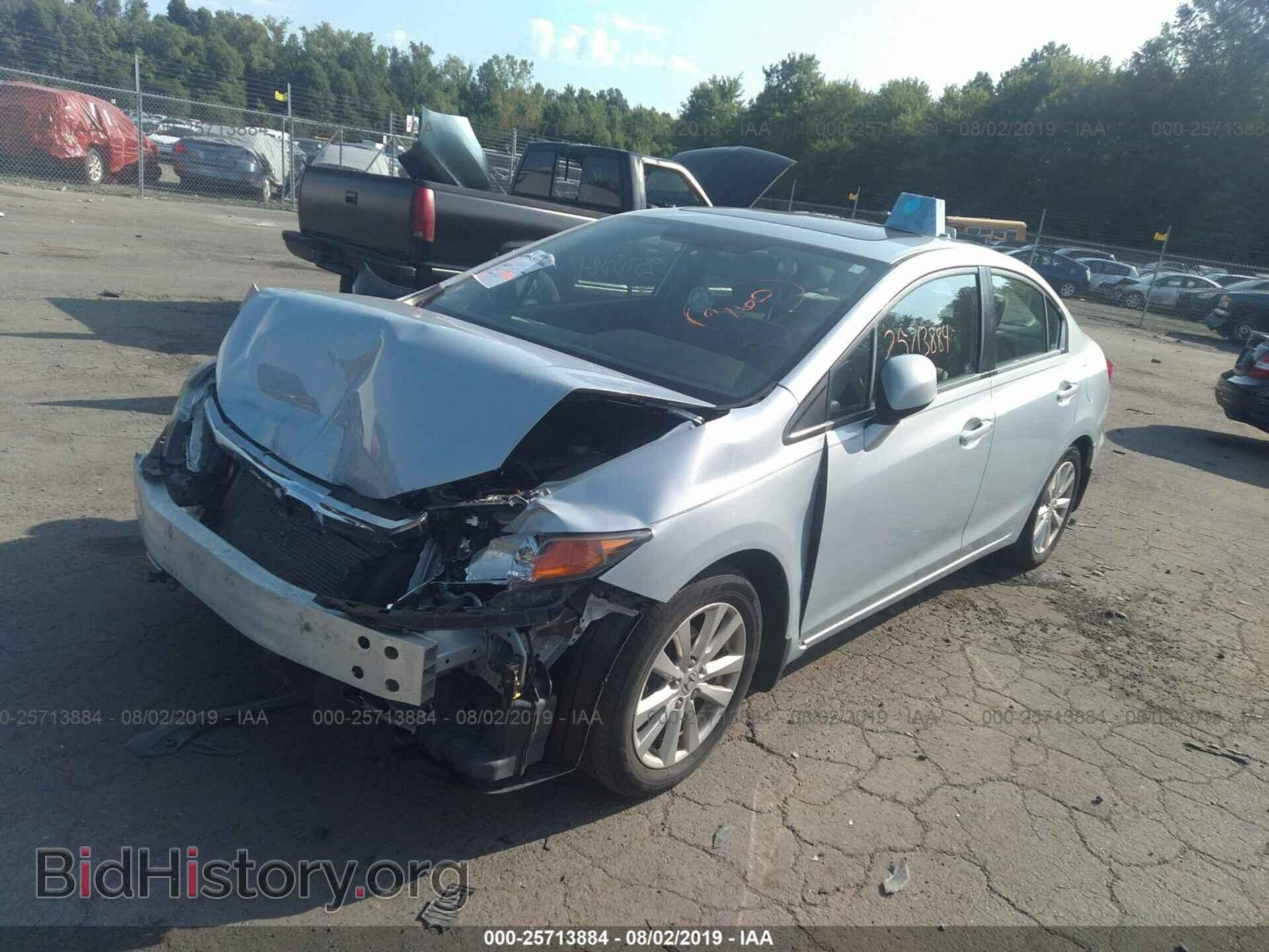 2012 HONDA CIVIC - VIN: 19XFB2F88CE017217 - Фото 2