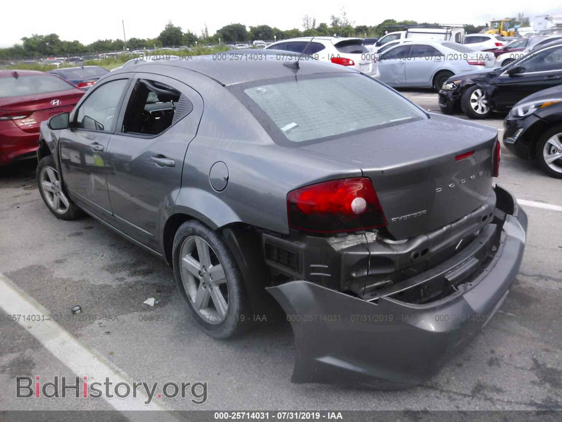 2013 DODGE AVENGER - VIN: 1C3CDZAB3DN741567 - Фото 3