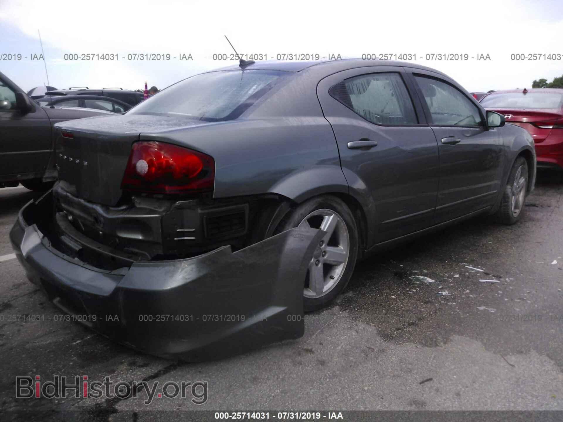 2013 DODGE AVENGER - VIN: 1C3CDZAB3DN741567 - Фото 4