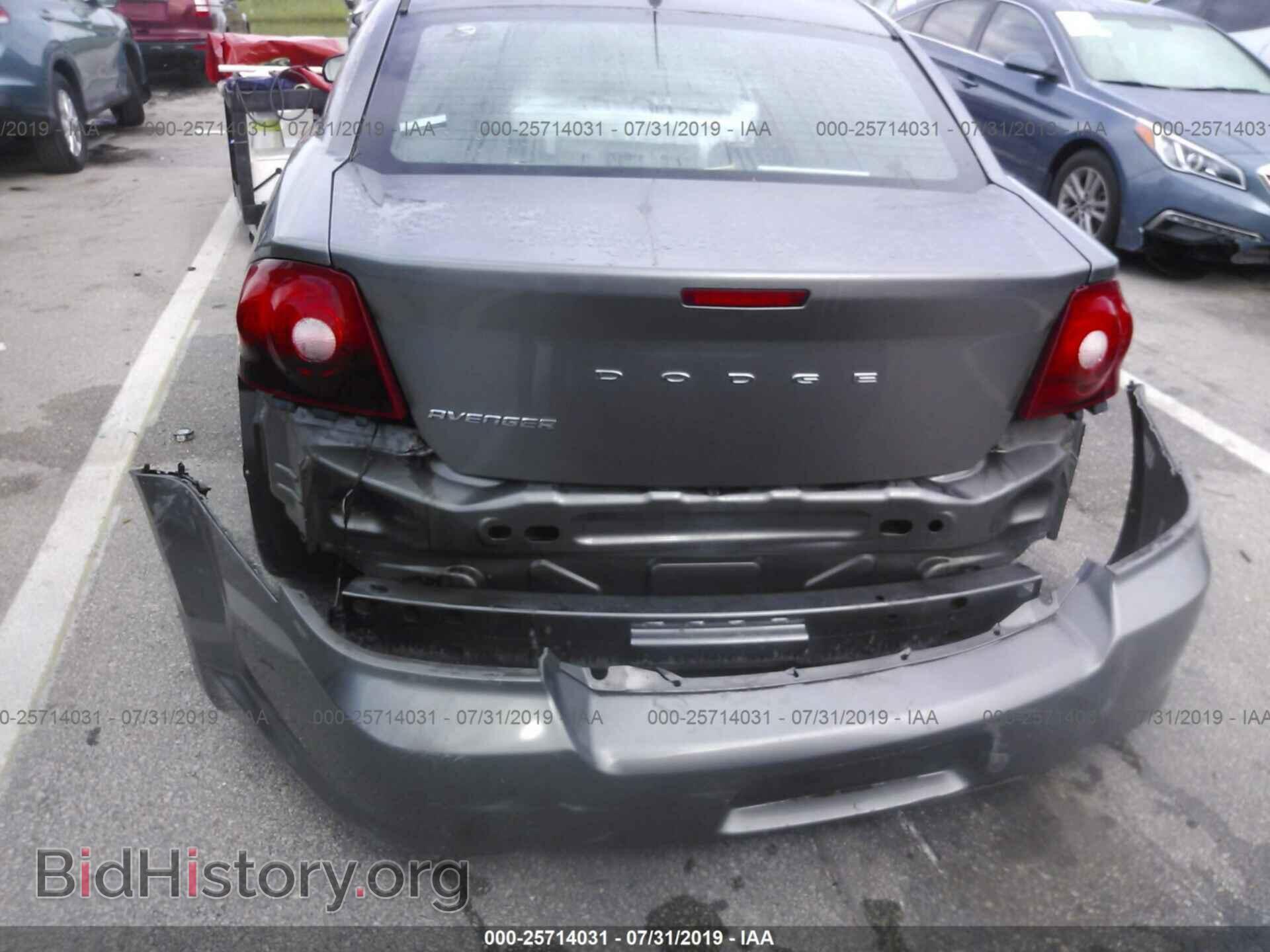 2013 DODGE AVENGER - VIN: 1C3CDZAB3DN741567 - Фото 6