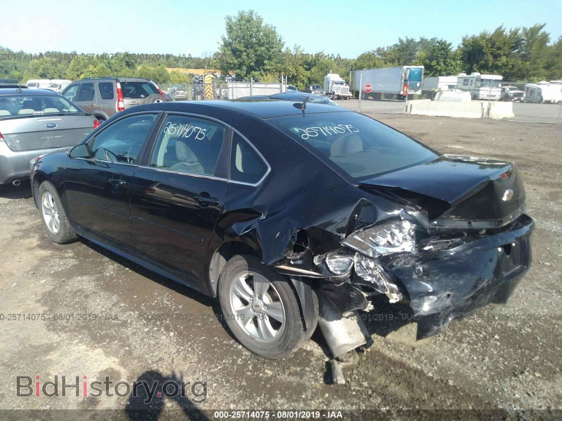 2013 CHEVROLET IMPALA - VIN: 2G1WF5E37D1220263 - Фото 3