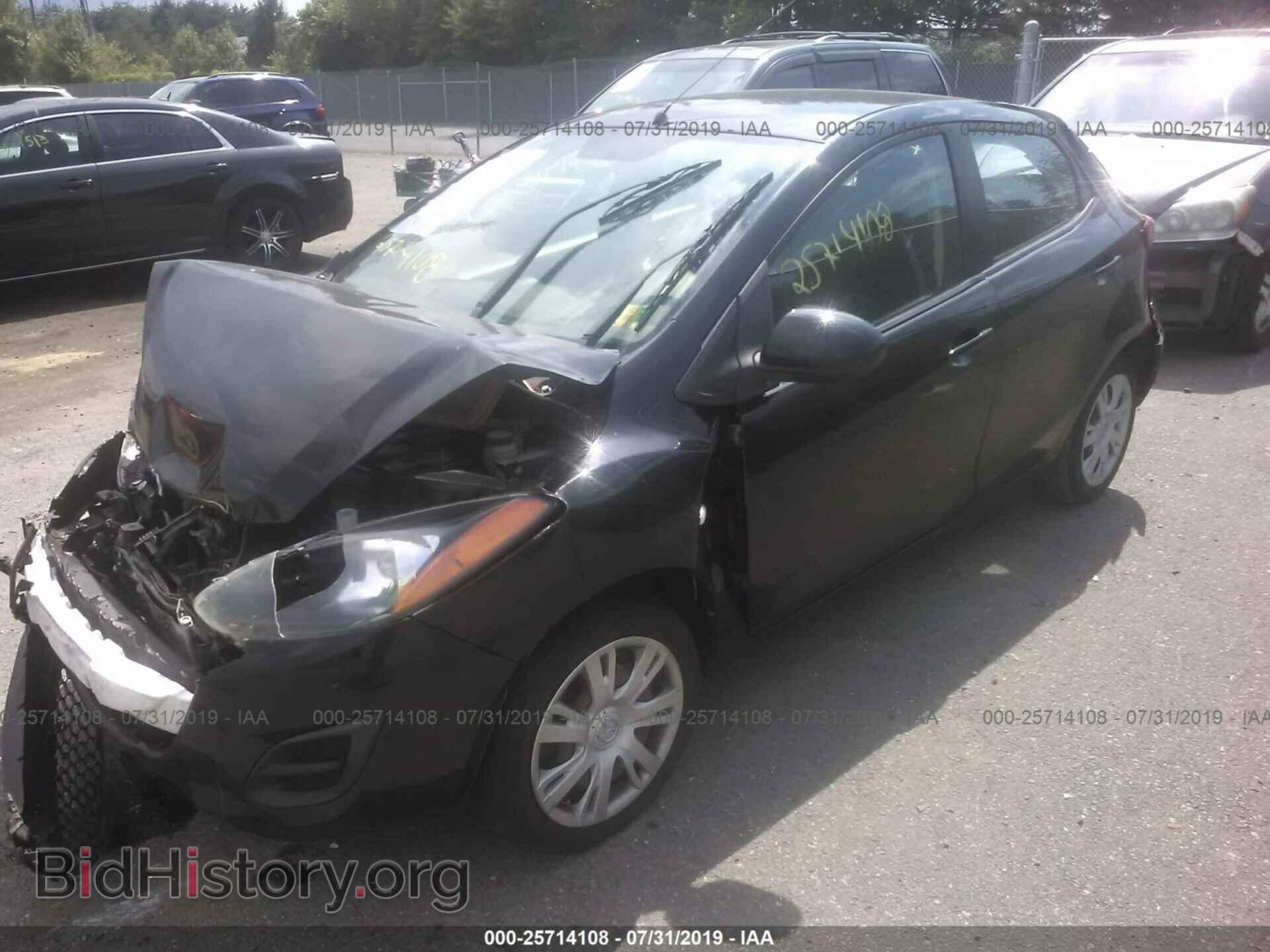 2012 MAZDA MAZDA2 - VIN: JM1DE1KY3C0141032 - Фото 2